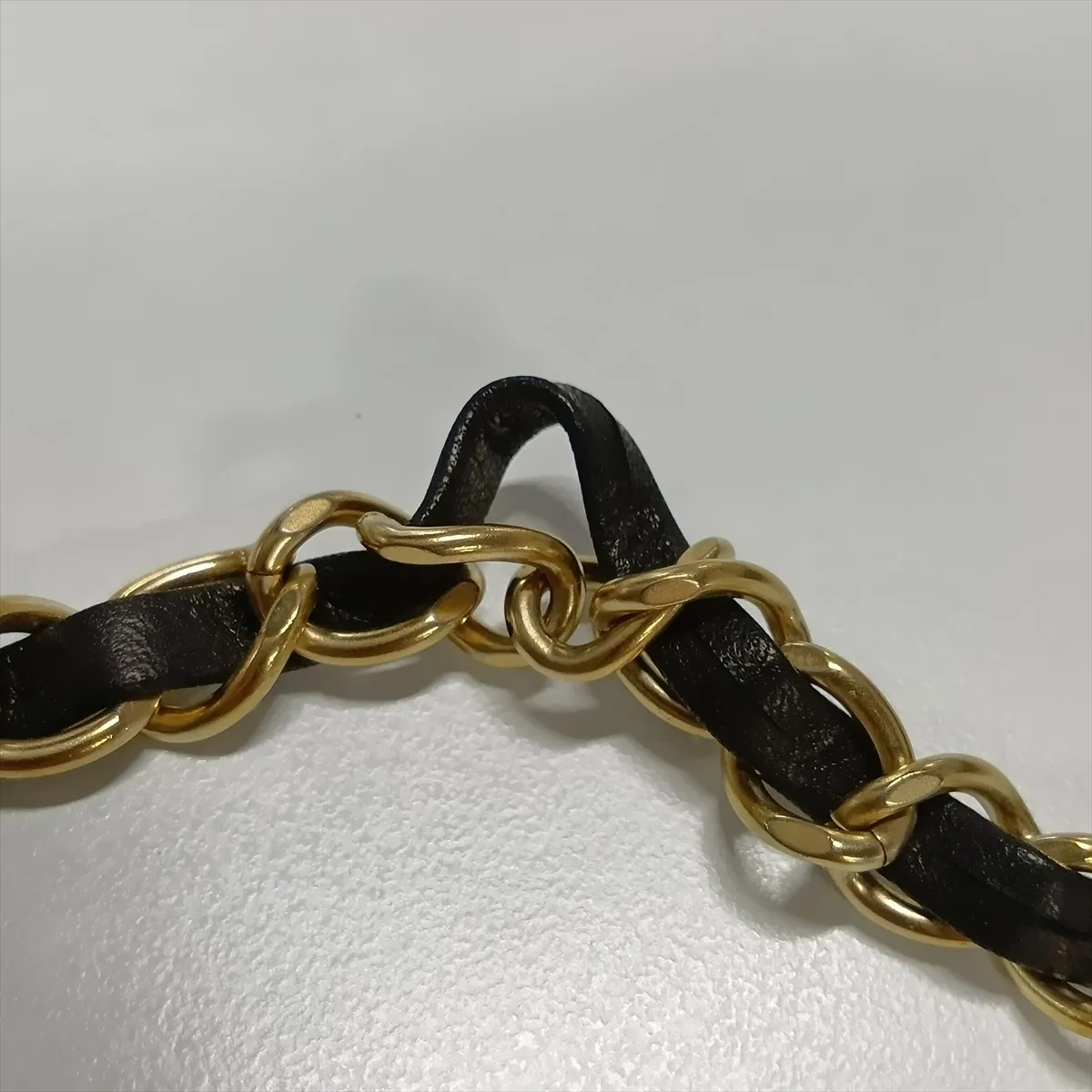 Mini Matelassé Lambskin Single Flap Single Chain Bag, Black with Gold Hardware, 20463808 (Serial Number in the 20s) — view 15