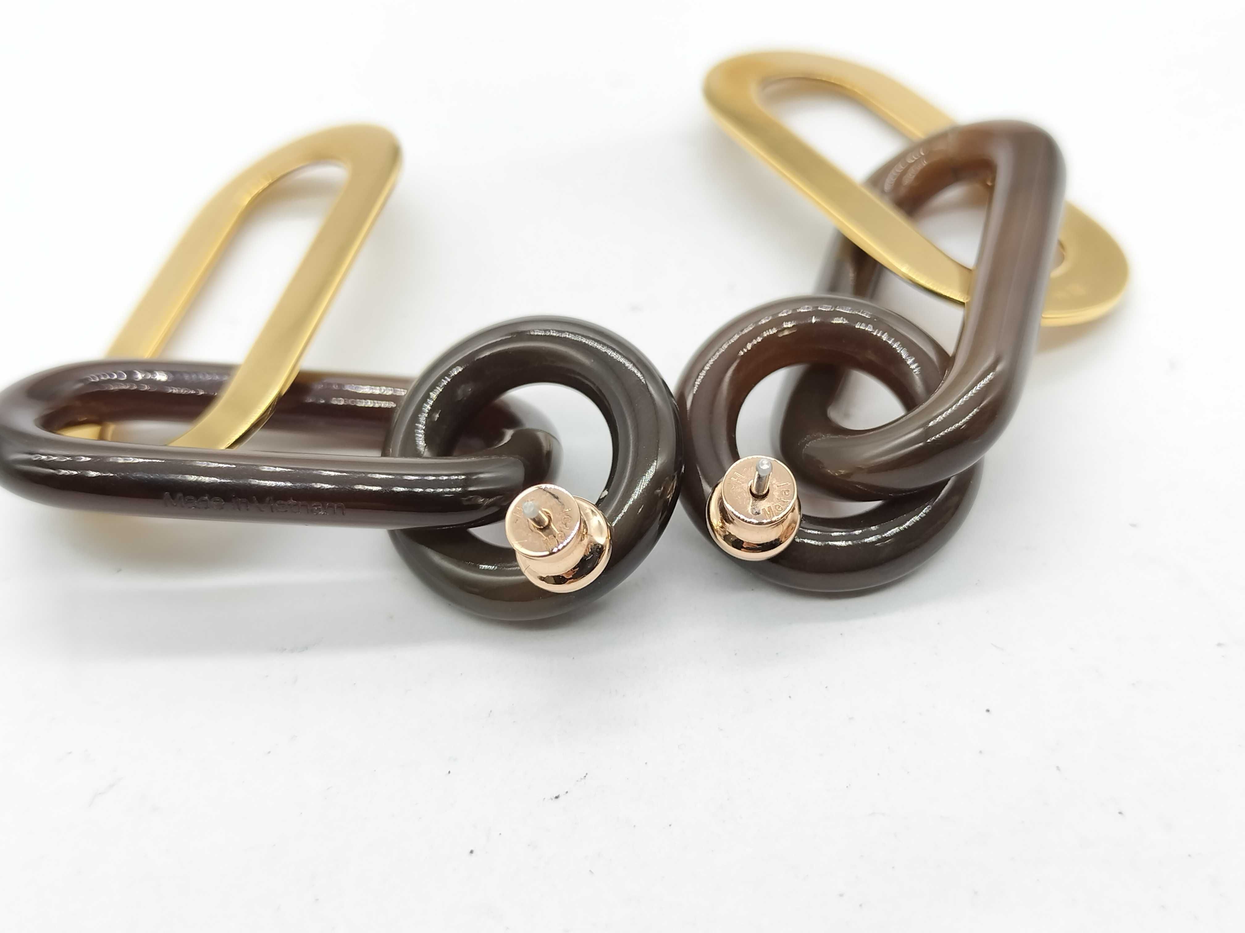 buffalo horn earrings — view 3