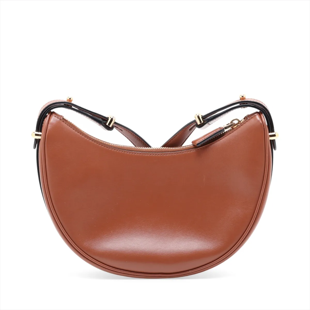 Arche Leather Shoulder Bag, Brown — view 2