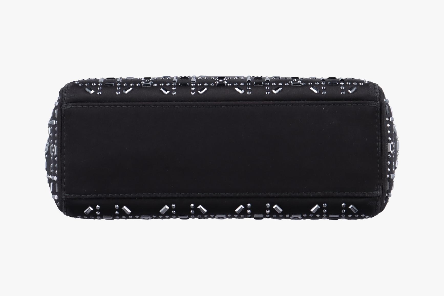 Lady Dior Silk Black — view 3