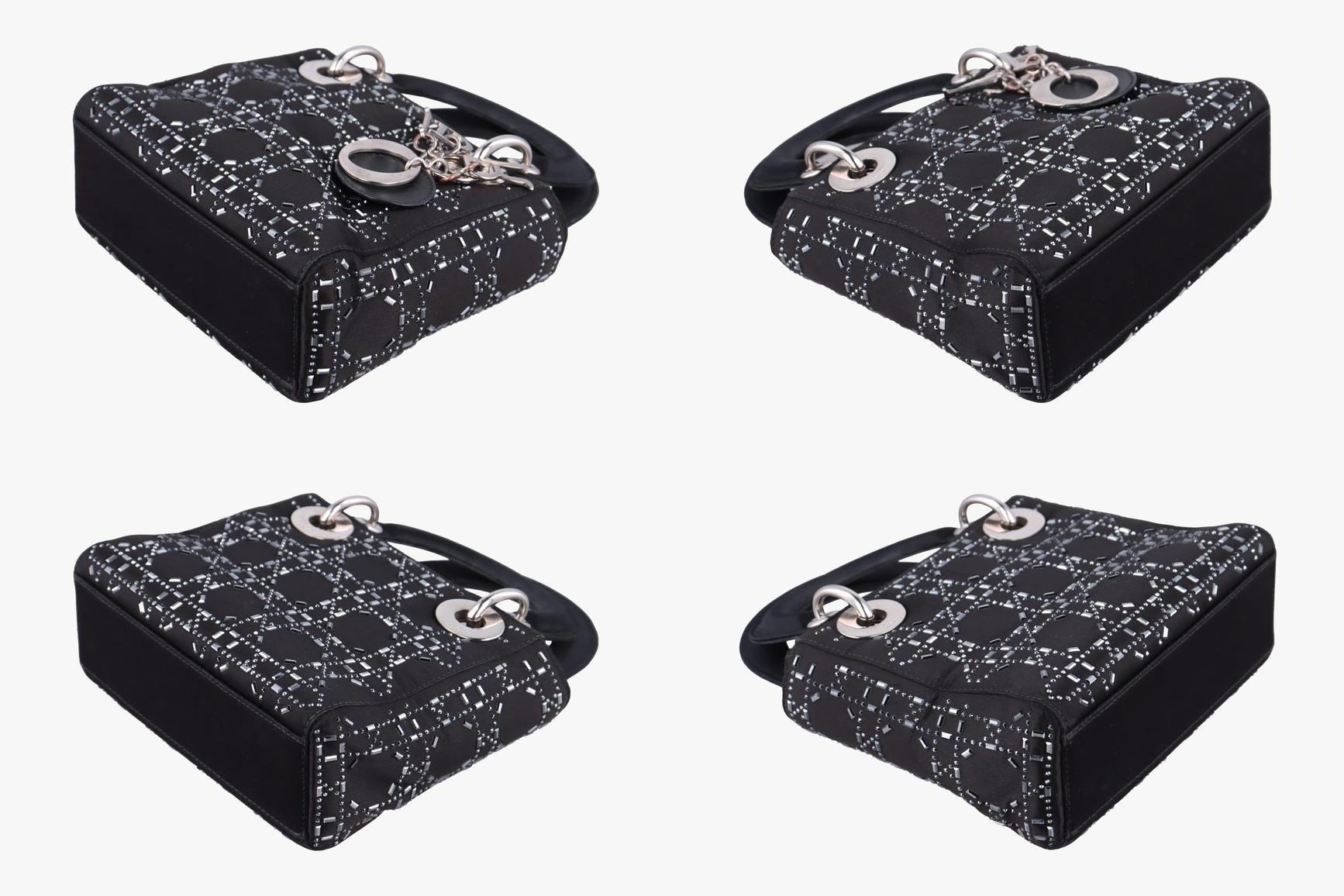 Lady Dior Silk Black — view 4