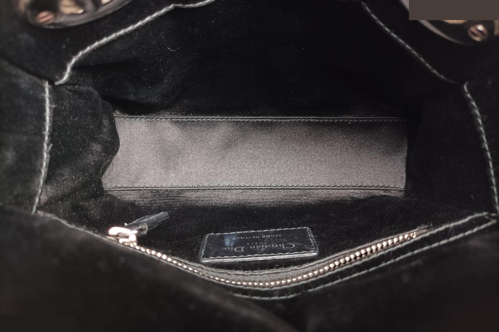 Lady Dior Silk Black — view 6