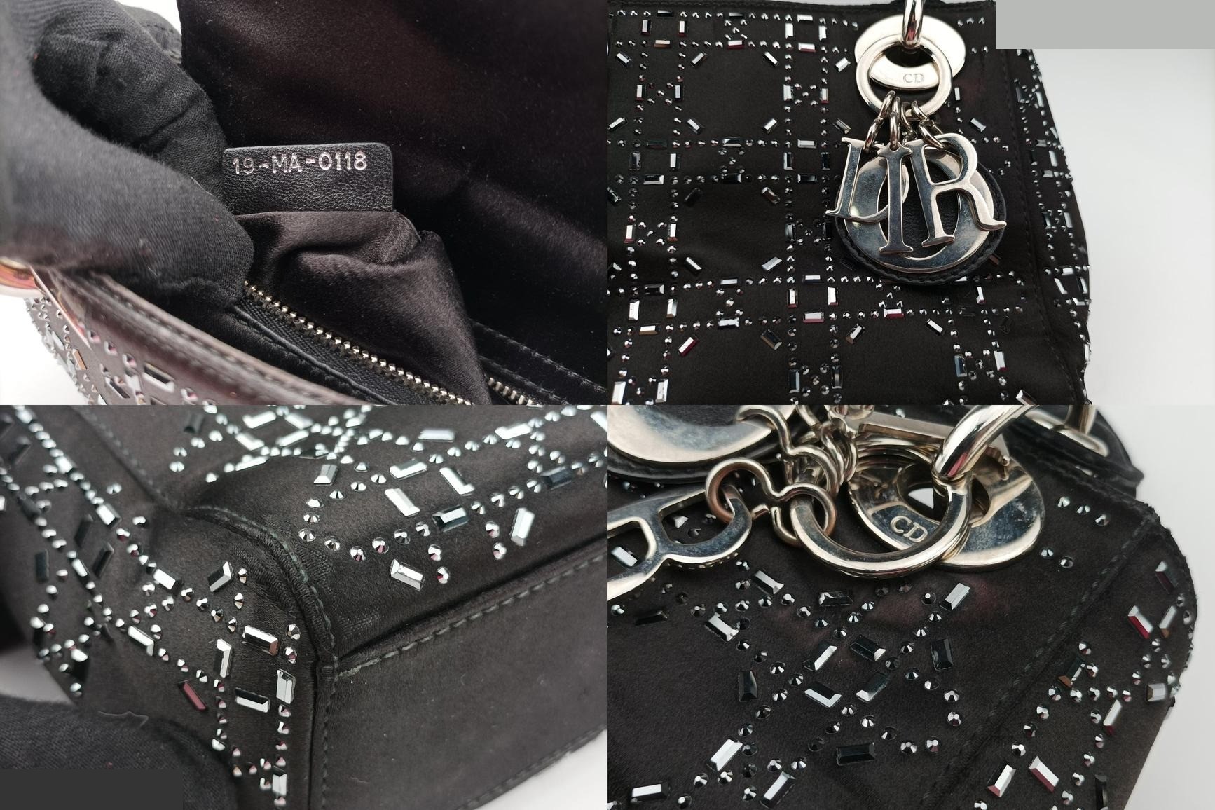 Lady Dior Silk Black — view 8