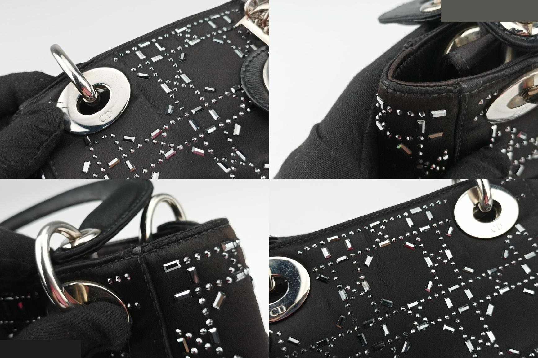 Lady Dior Silk Black — view 9
