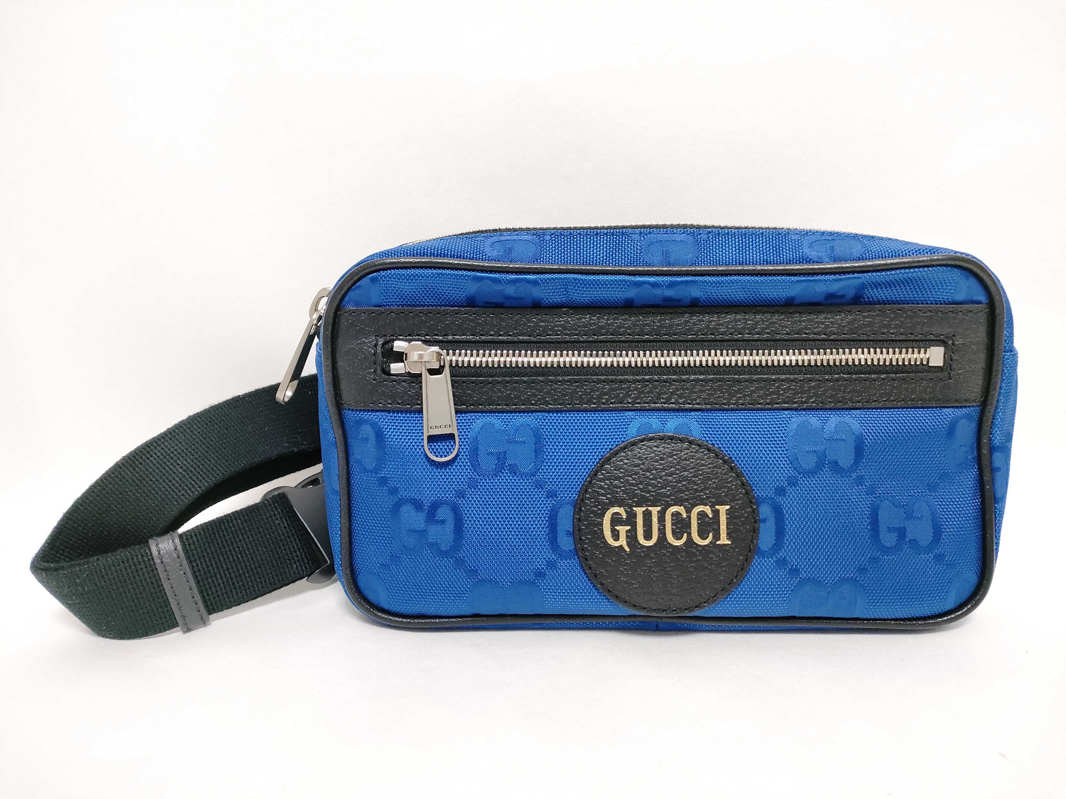 GG Canvas PH- Blue Canvas Off The Grid GG Waist Bag