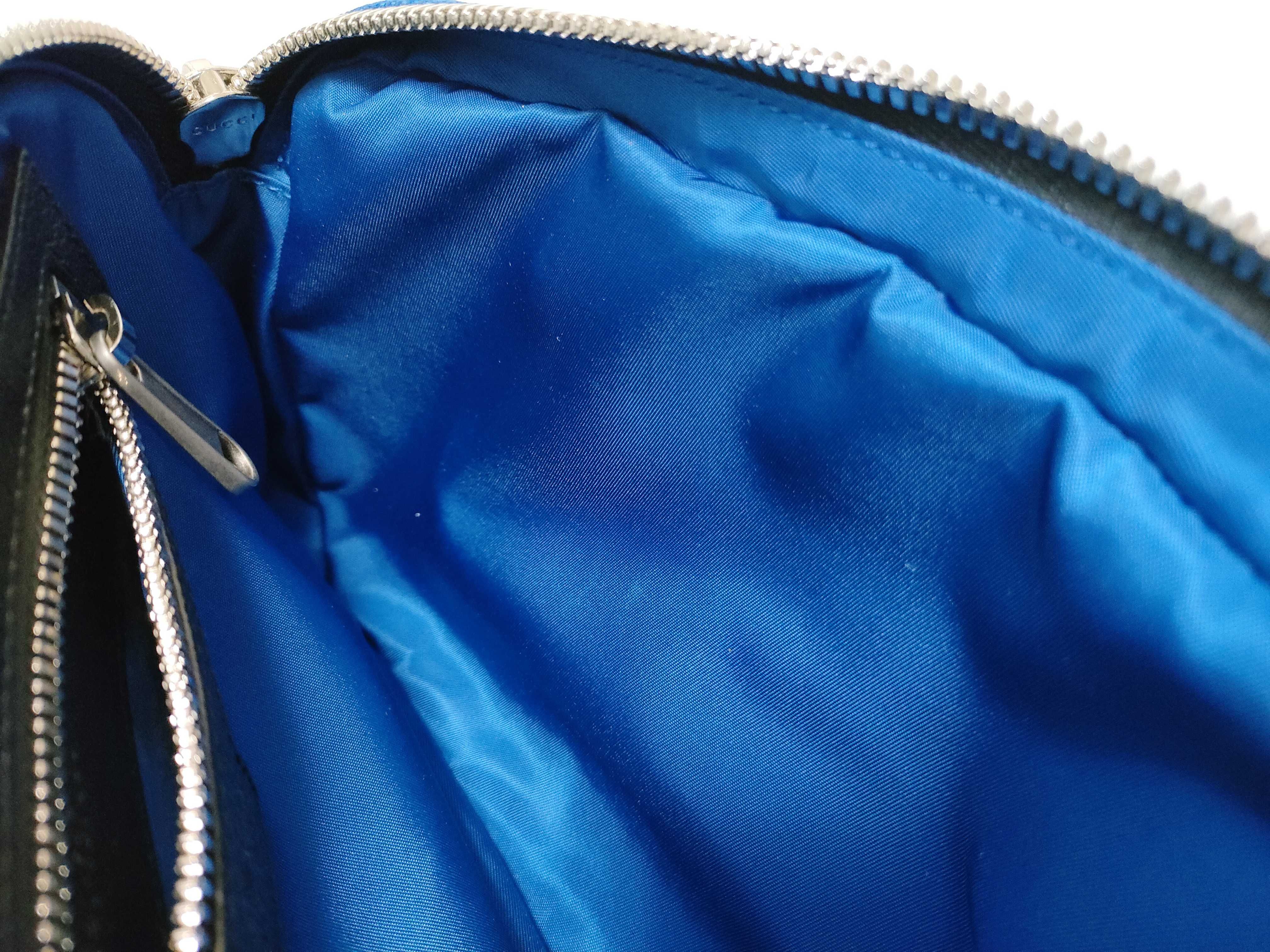 GG Canvas PH- Blue Canvas Off The Grid GG Waist Bag — view 14