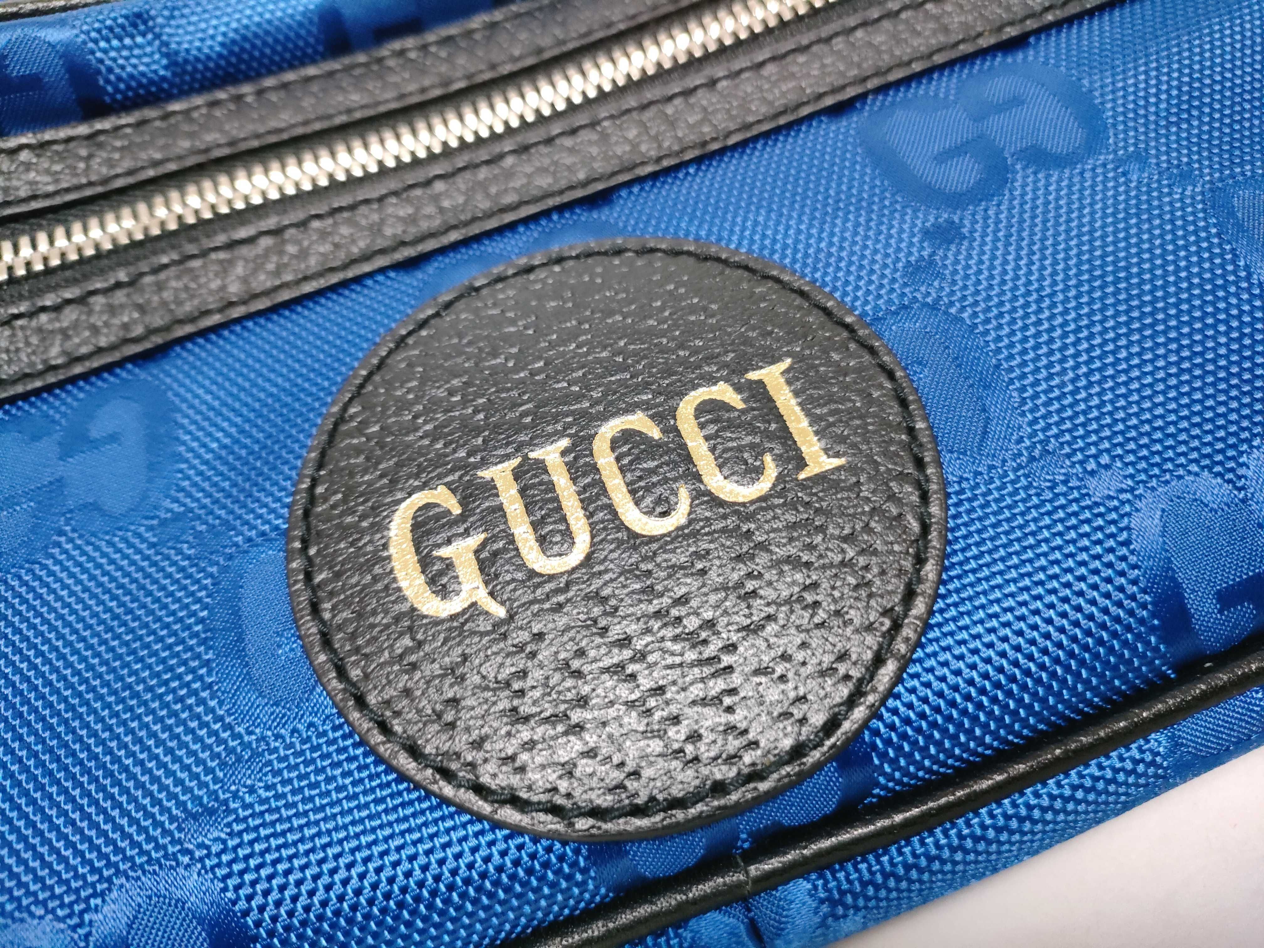 GG Canvas PH- Blue Canvas Off The Grid GG Waist Bag — view 15