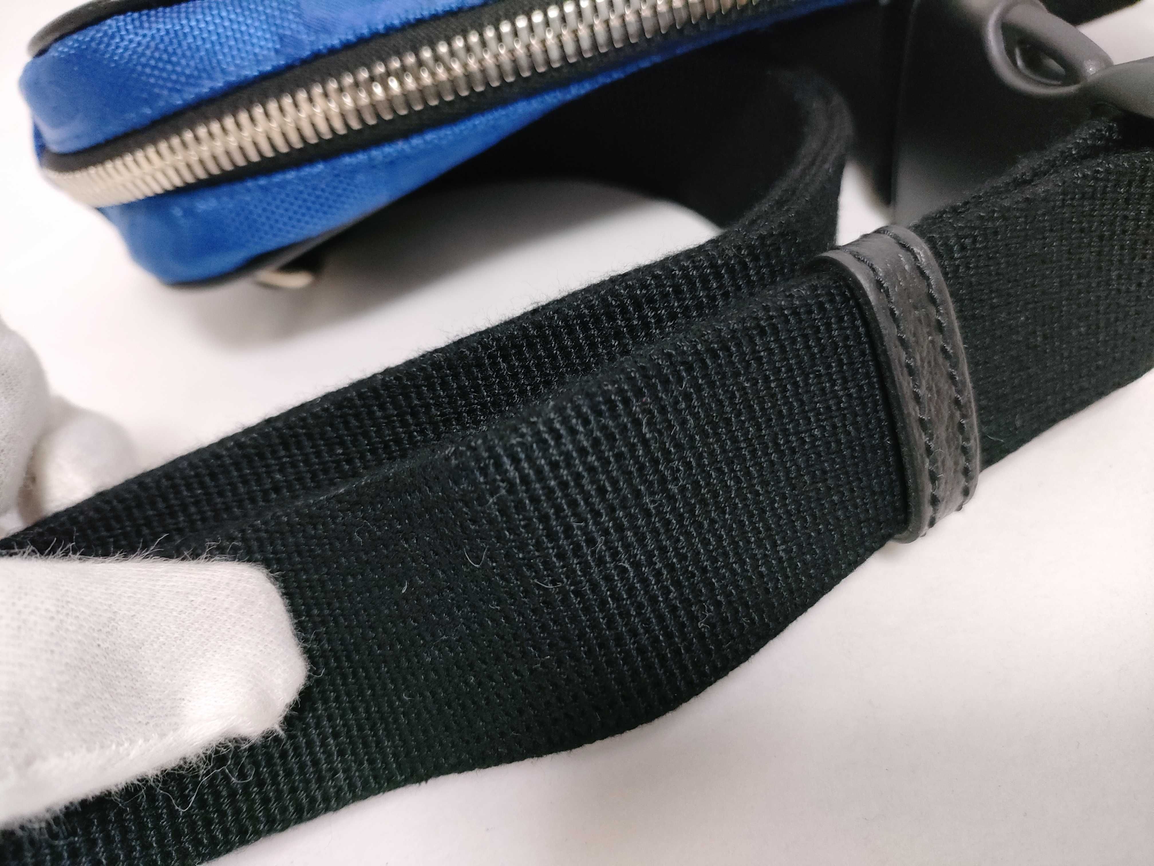 GG Canvas PH- Blue Canvas Off The Grid GG Waist Bag — view 4