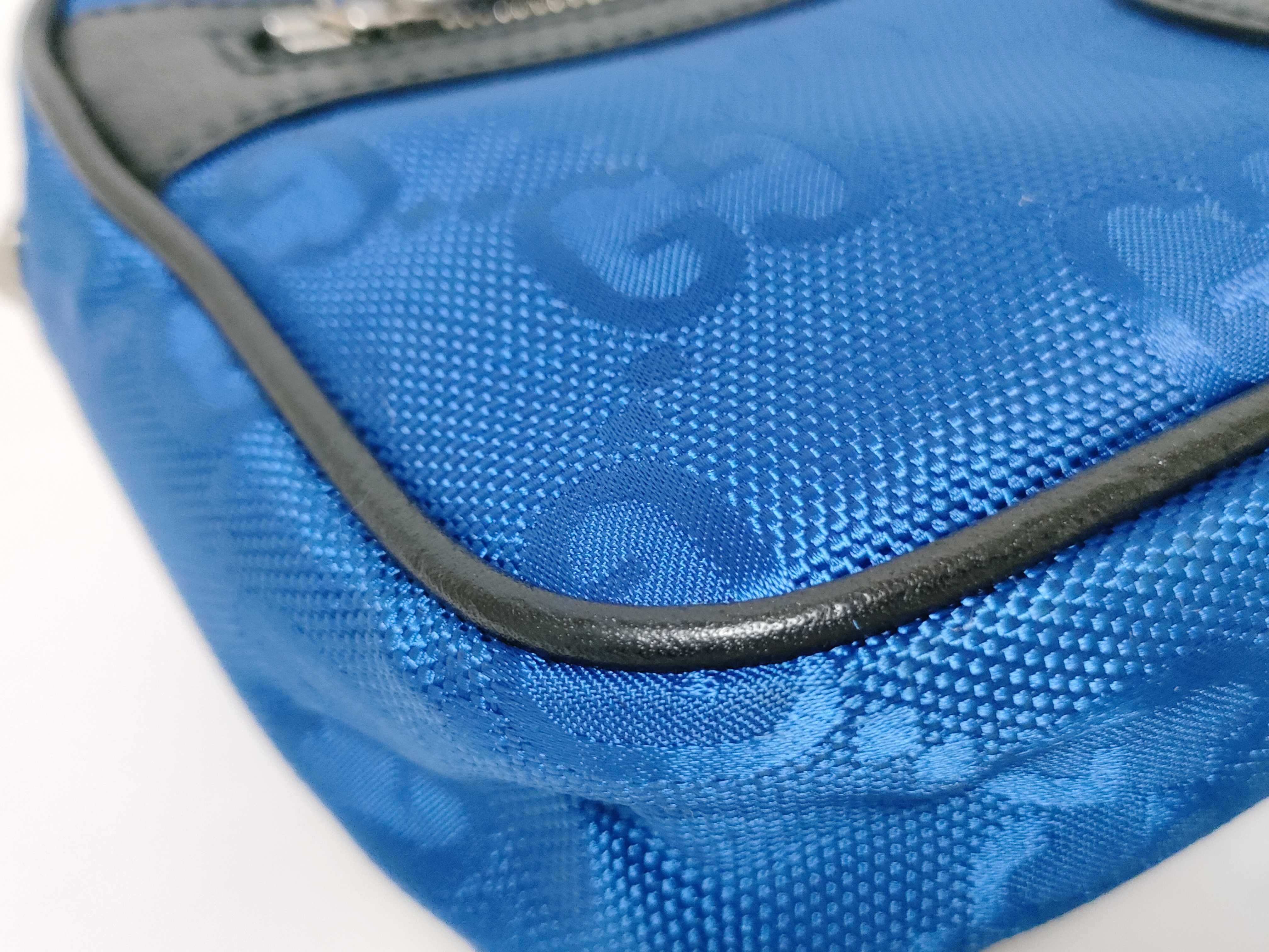 GG Canvas PH- Blue Canvas Off The Grid GG Waist Bag — view 7