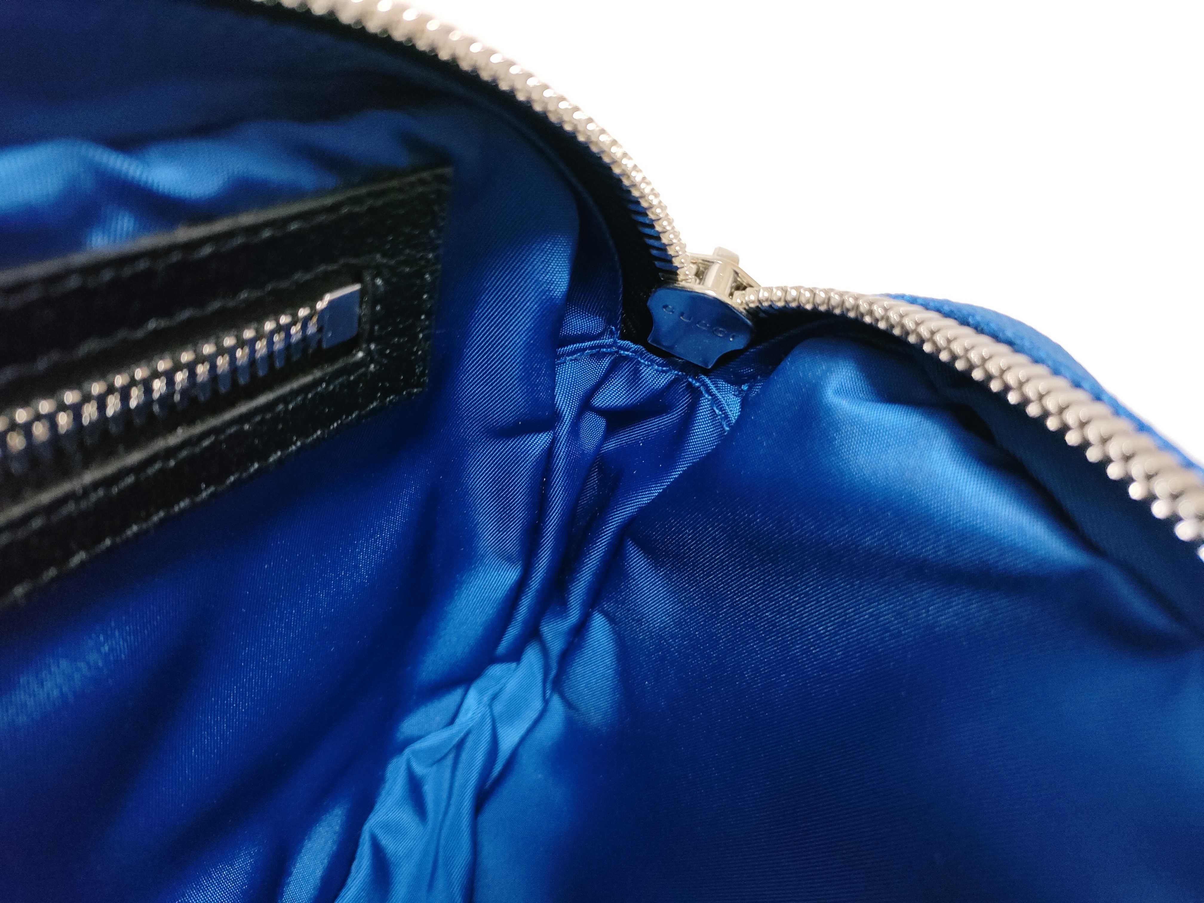 GG Canvas PH- Blue Canvas Off The Grid GG Waist Bag — view 9