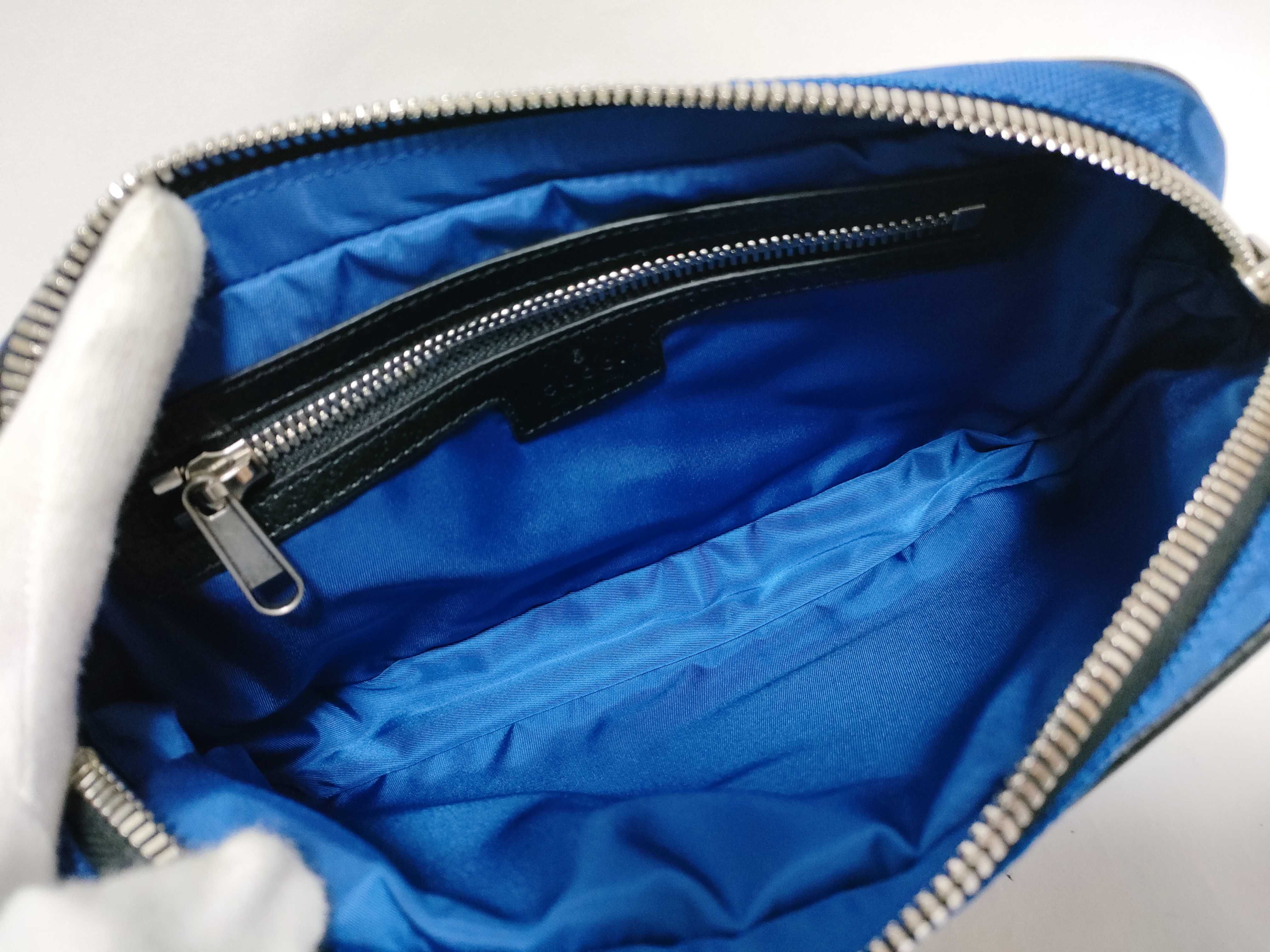 GG Canvas PH- Blue Canvas Off The Grid GG Waist Bag — view 10