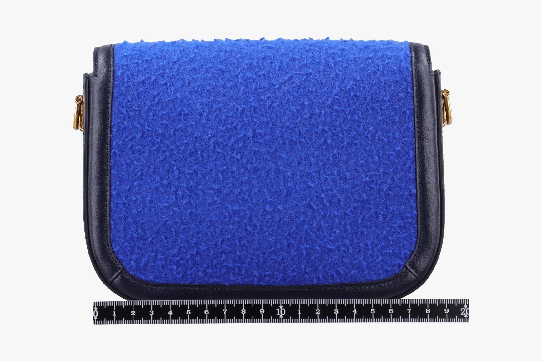 Horsebit 1955 Tweed x Leather Blue x Navy — view 2