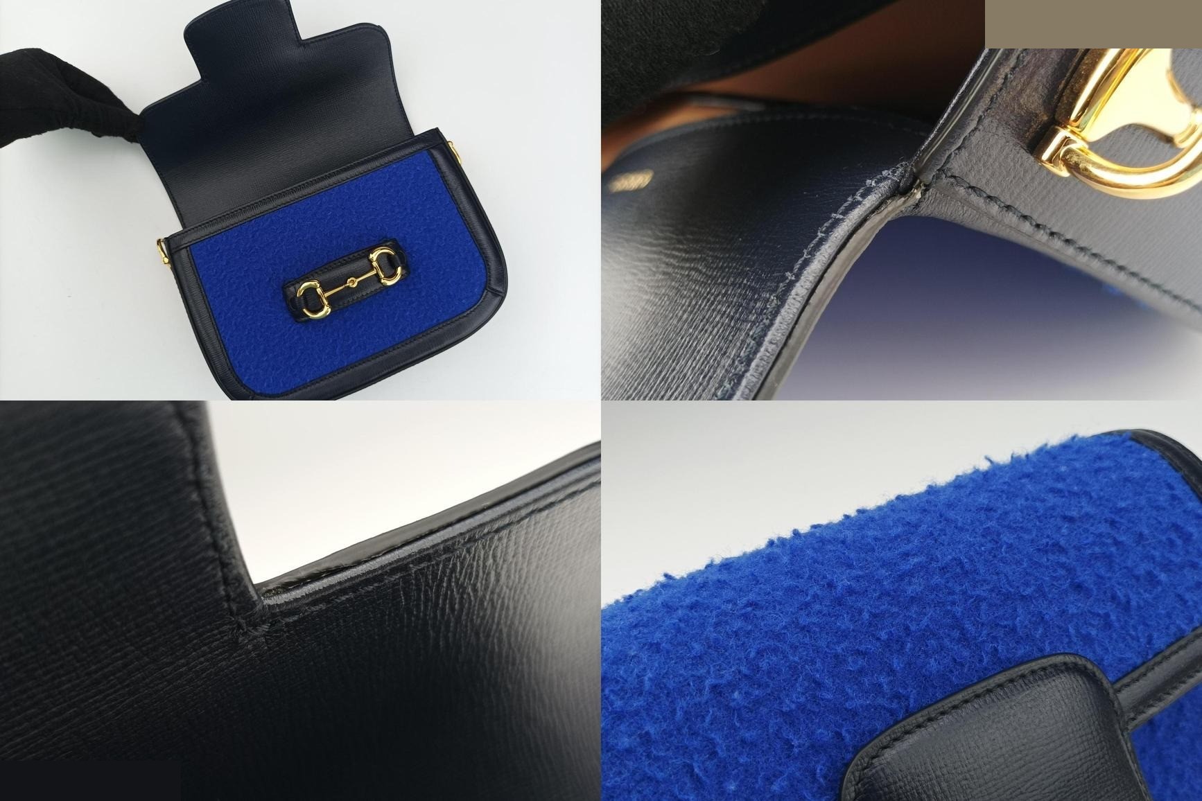Horsebit 1955 Tweed x Leather Blue x Navy — view 9