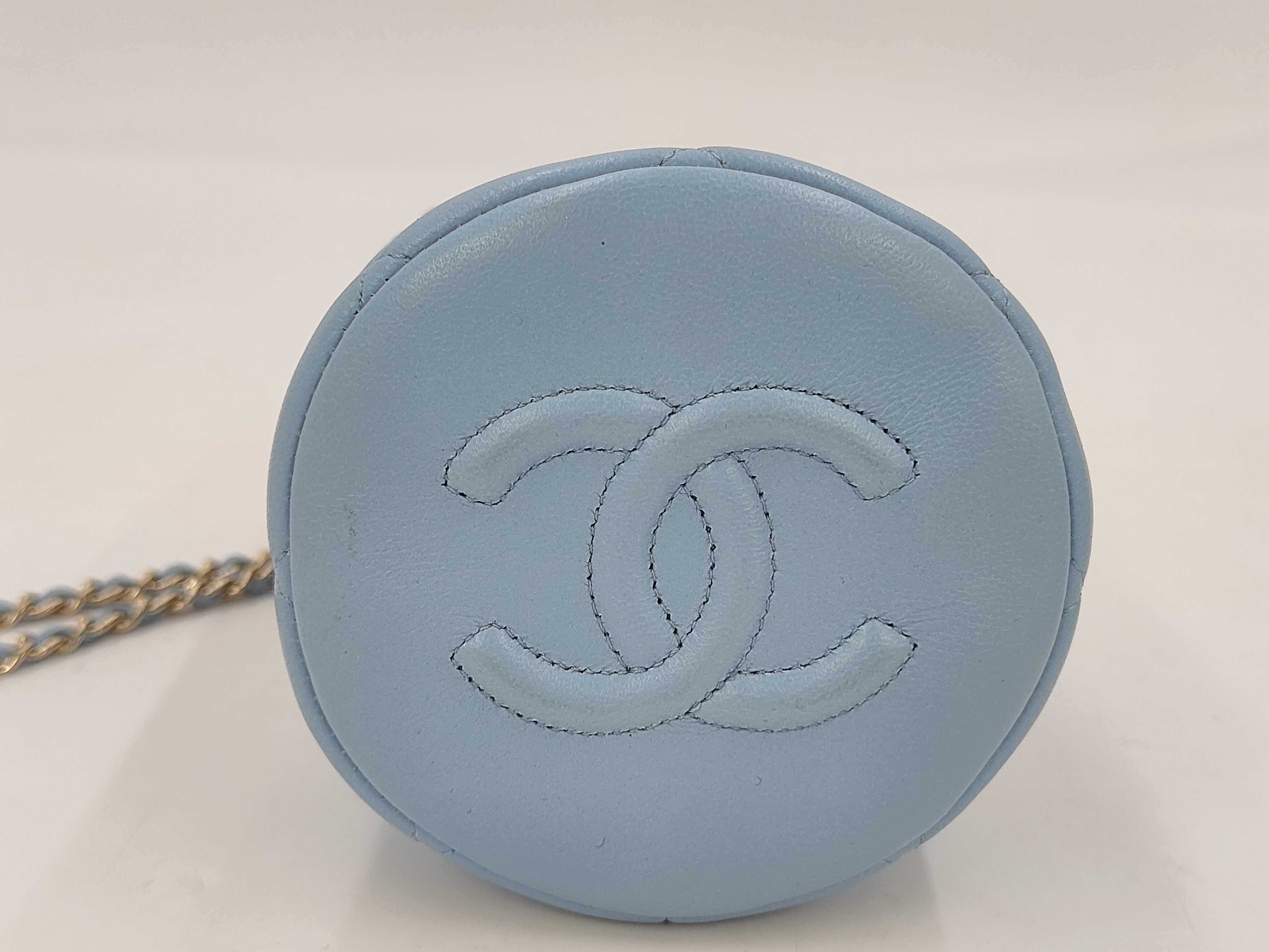 Bucket Light Blue Shoulder Bag — view 4