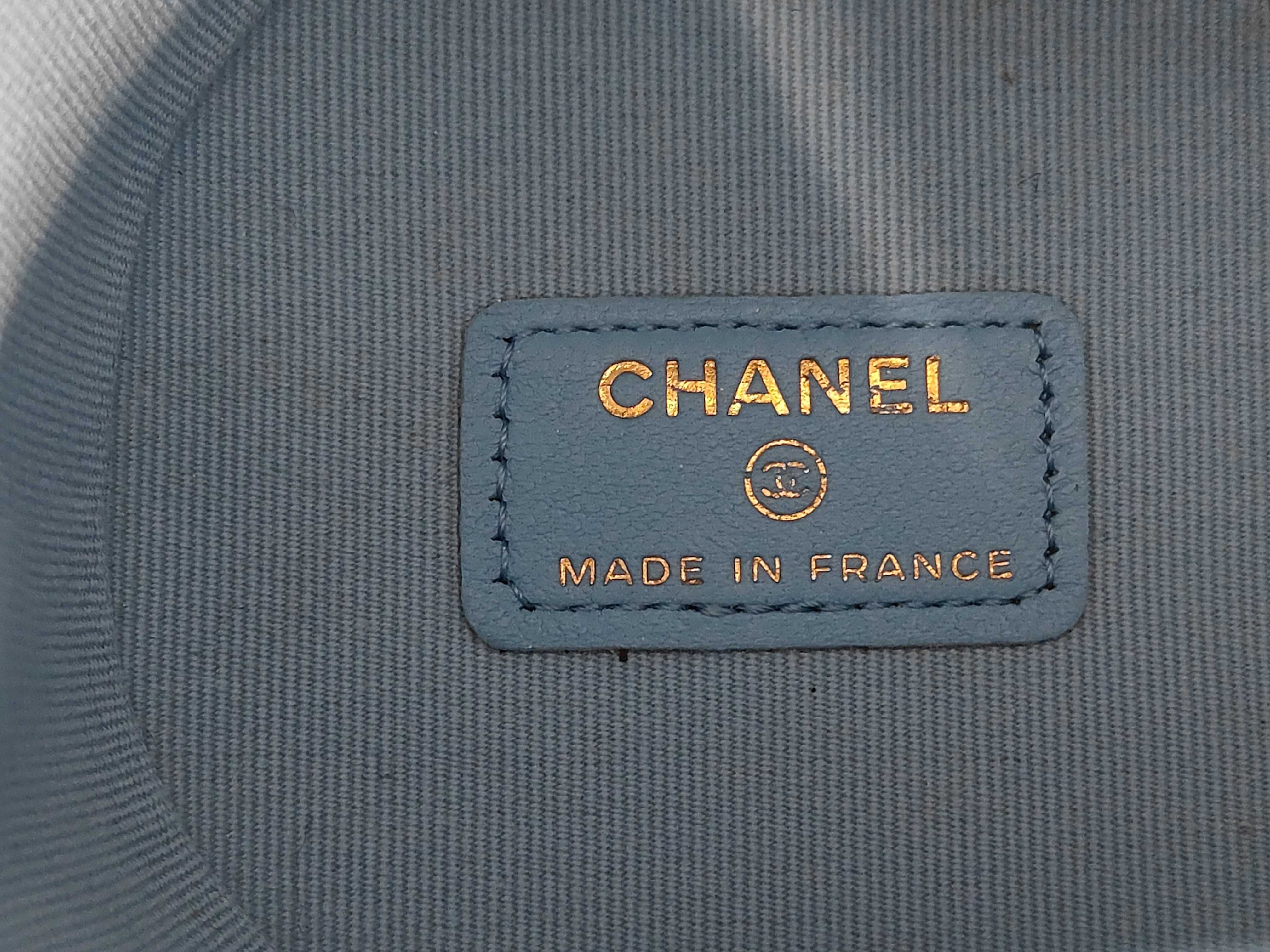 Bucket Light Blue Shoulder Bag — view 9