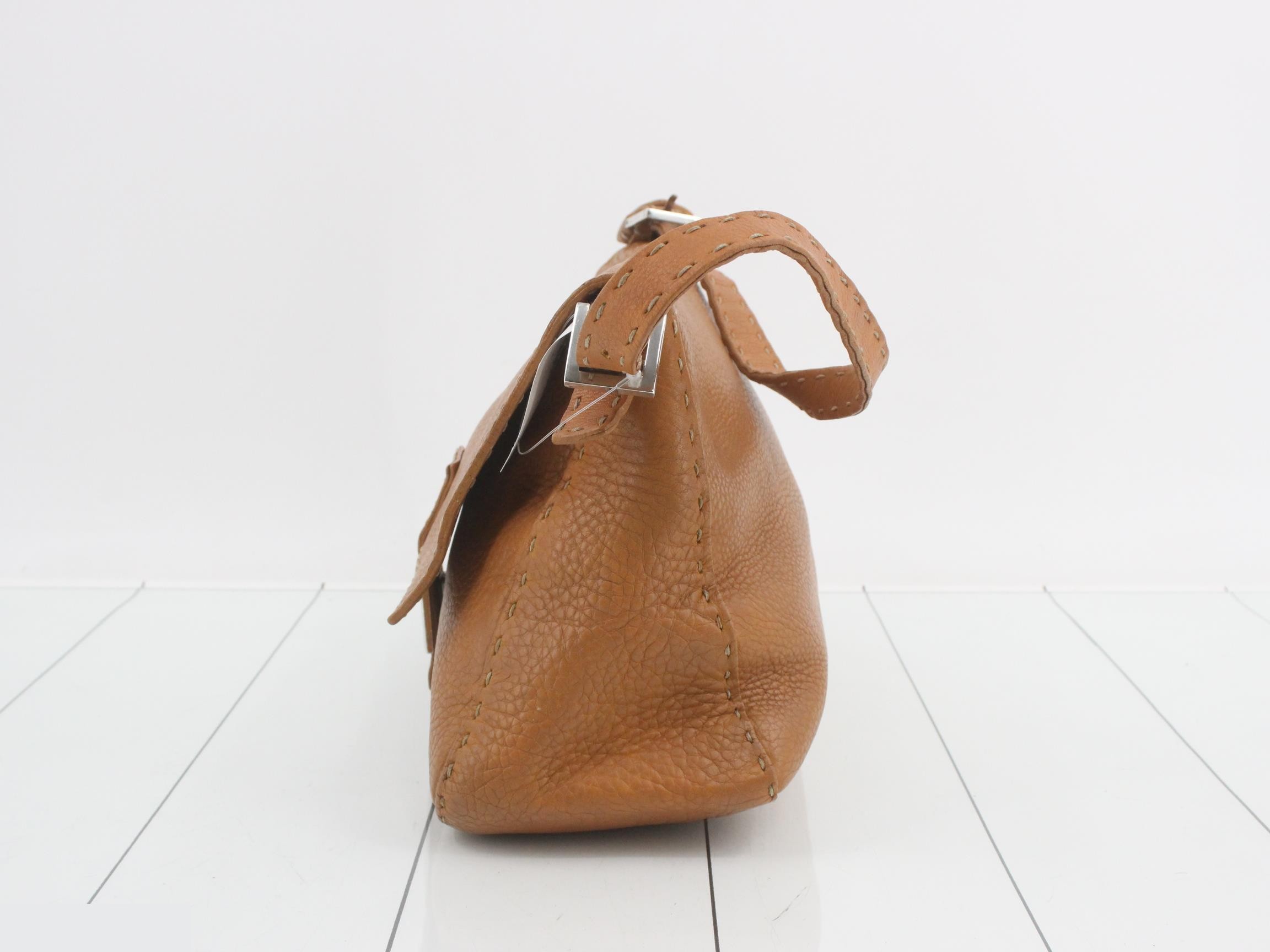 Mamma Bucket Selleria Leather One-Shoulder Bag — view 3
