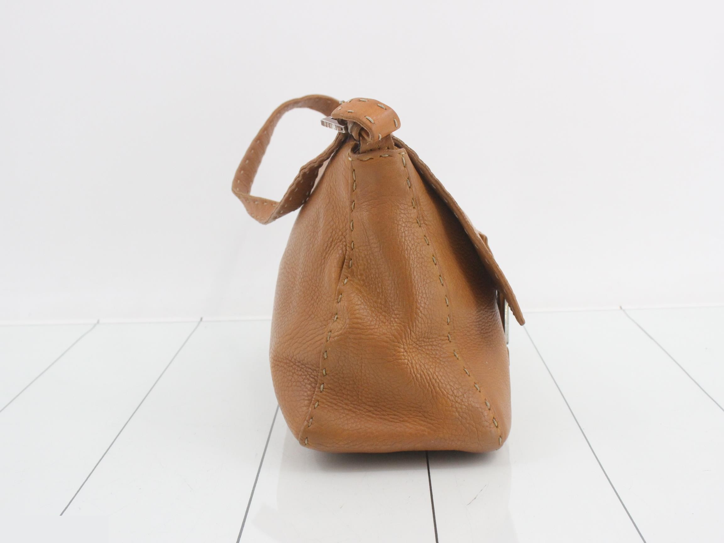 Mamma Bucket Selleria Leather One-Shoulder Bag — view 4