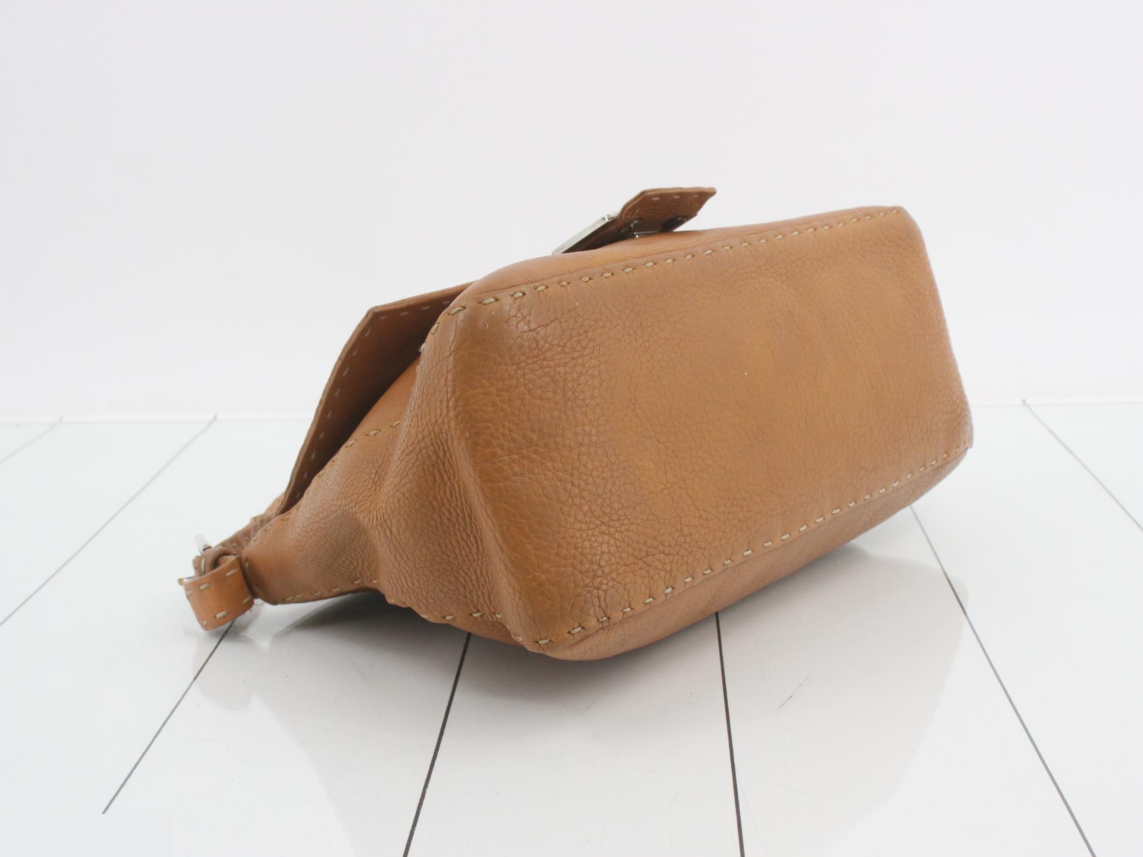 Mamma Bucket Selleria Leather One-Shoulder Bag — view 5