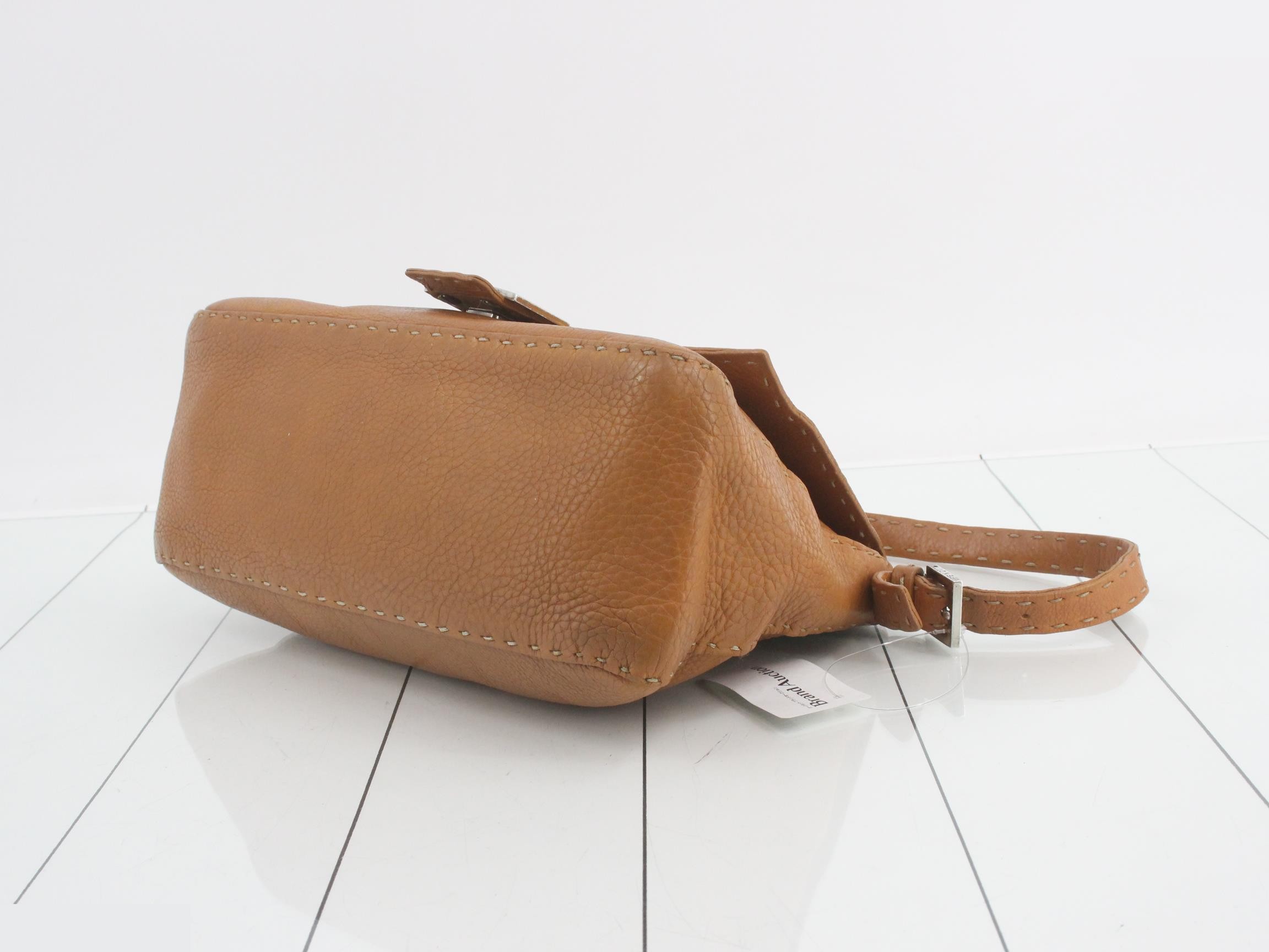 Mamma Bucket Selleria Leather One-Shoulder Bag — view 6