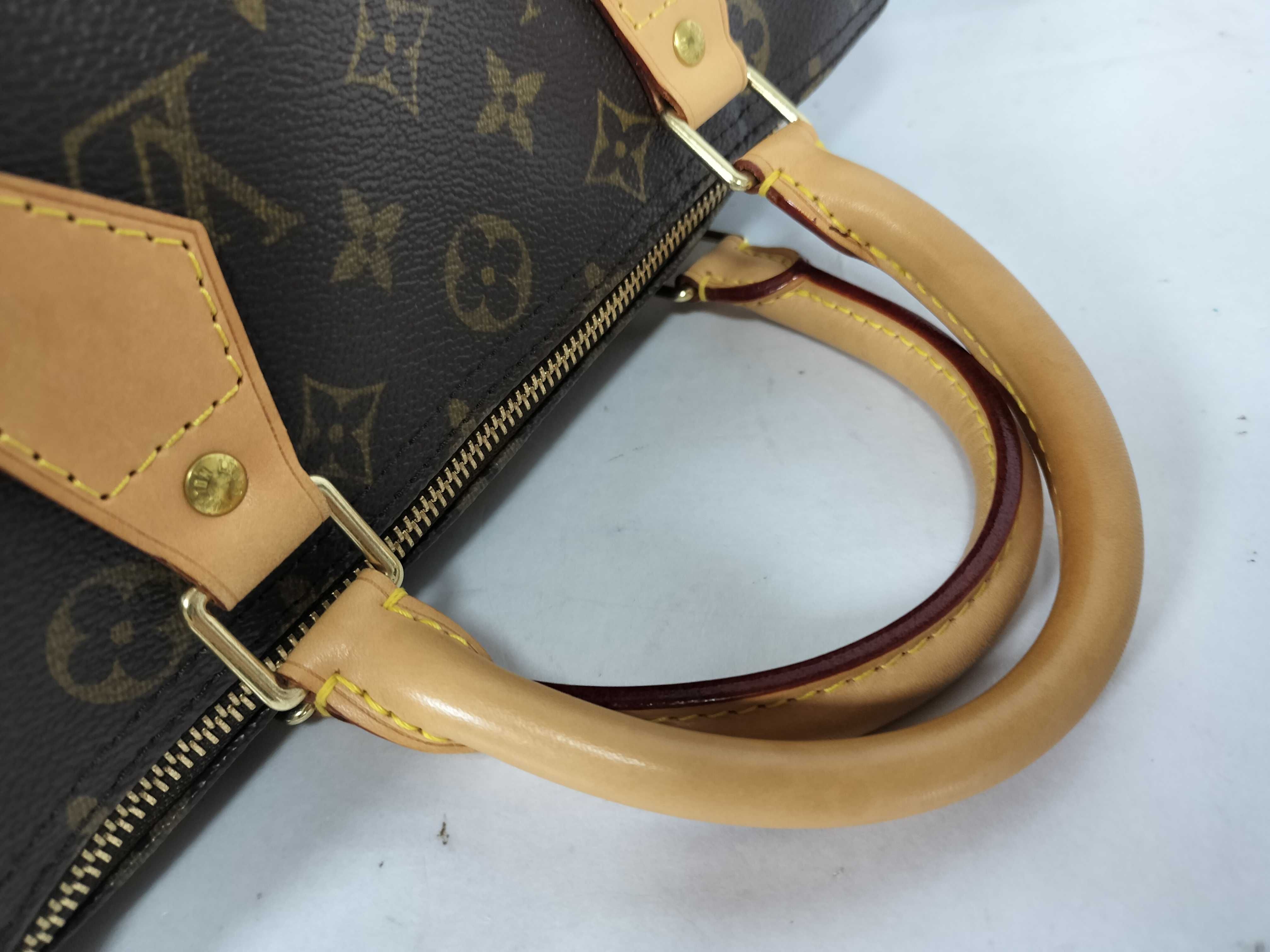 Monogram Speedy 30 Boston Bag with Padlock — view 3
