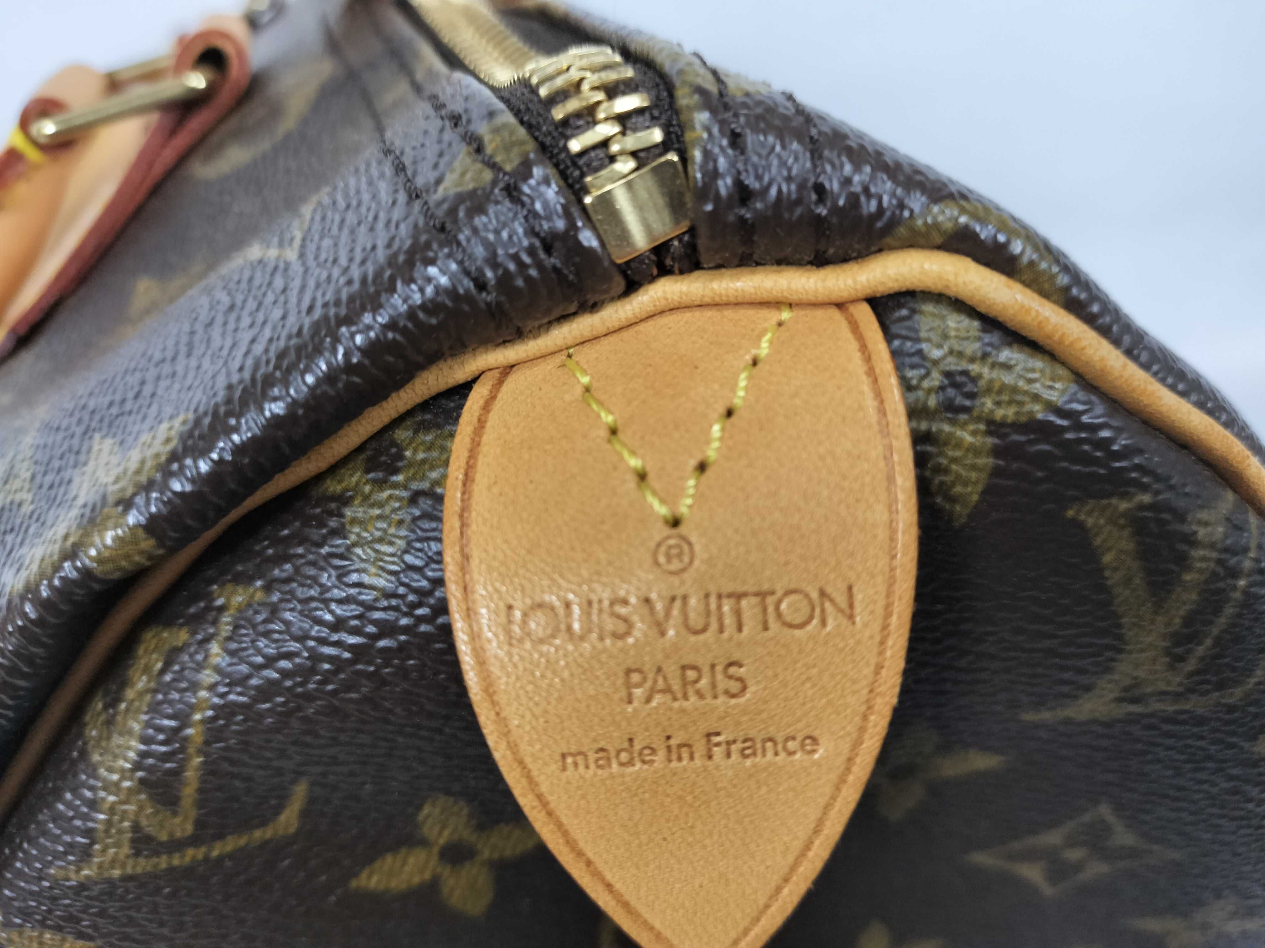 Monogram Speedy 30 Boston Bag with Padlock — view 8