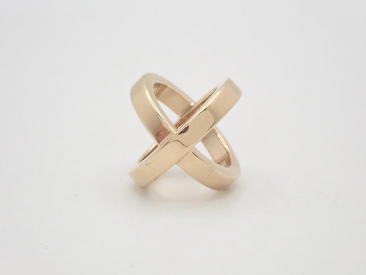 Cosmos scarf ring, gold color — view 3
