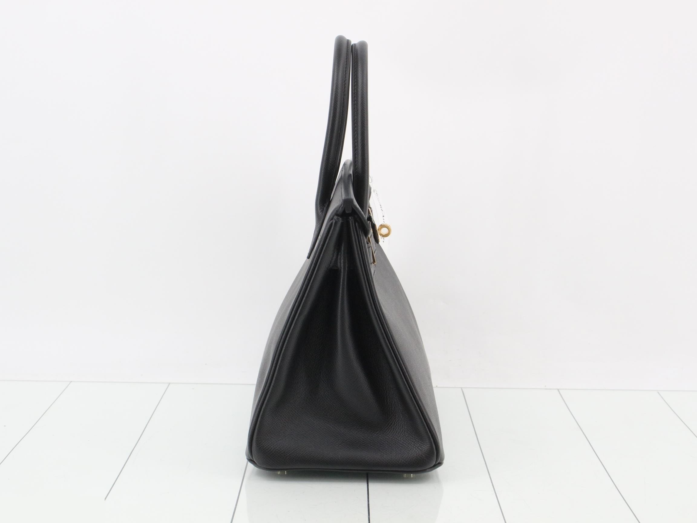 Birkin 30 Leather Handbag — view 4