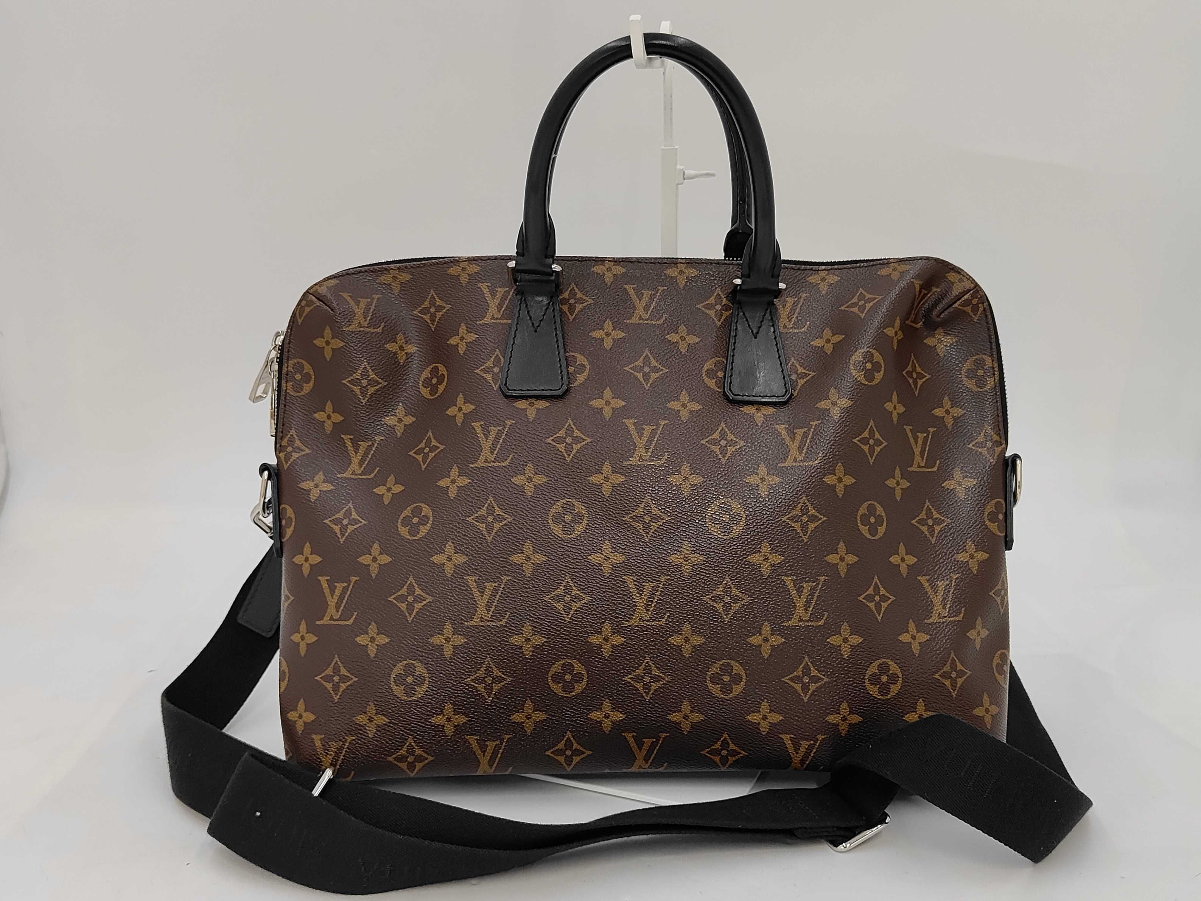 Monogram Louis Vuitton Portedocument Medium Handbag