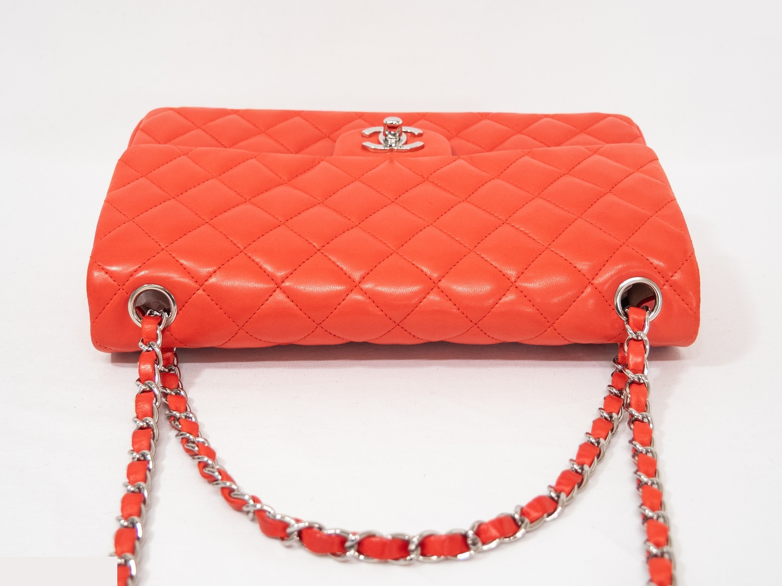 Matelassé Seal Card, Ladybug, Double Chain — view 3
