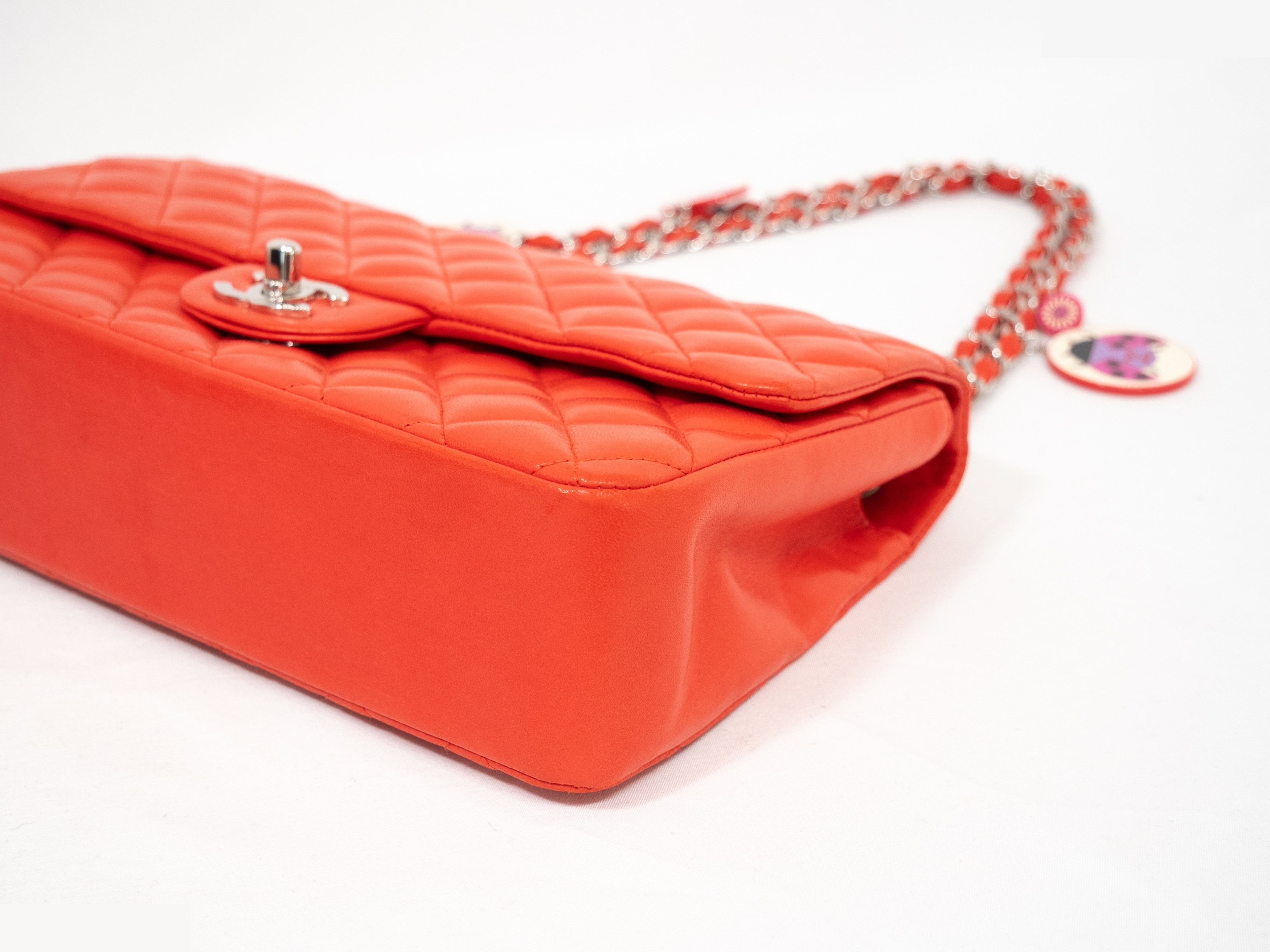 Matelassé Seal Card, Ladybug, Double Chain — view 5