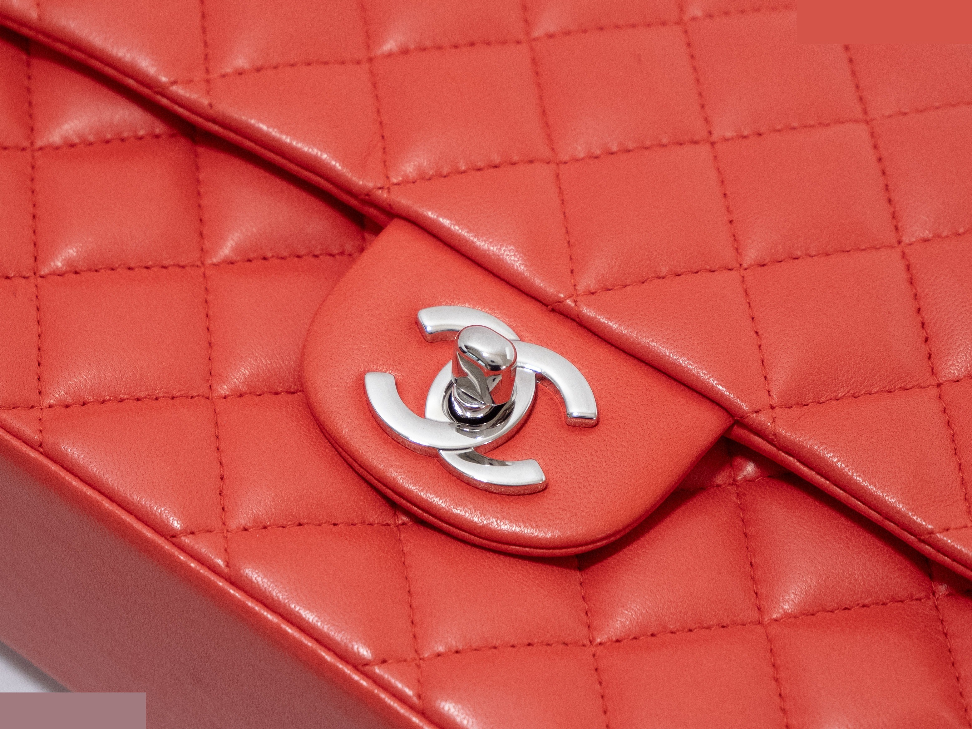 Matelassé Seal Card, Ladybug, Double Chain — view 7