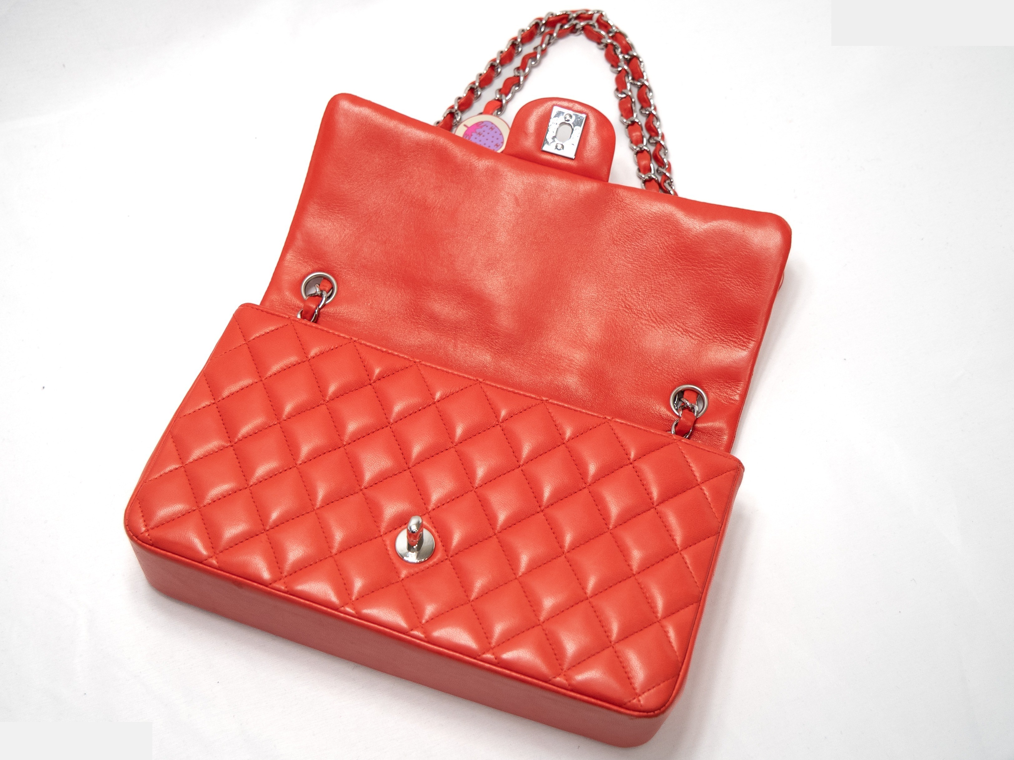 Matelassé Seal Card, Ladybug, Double Chain — view 8