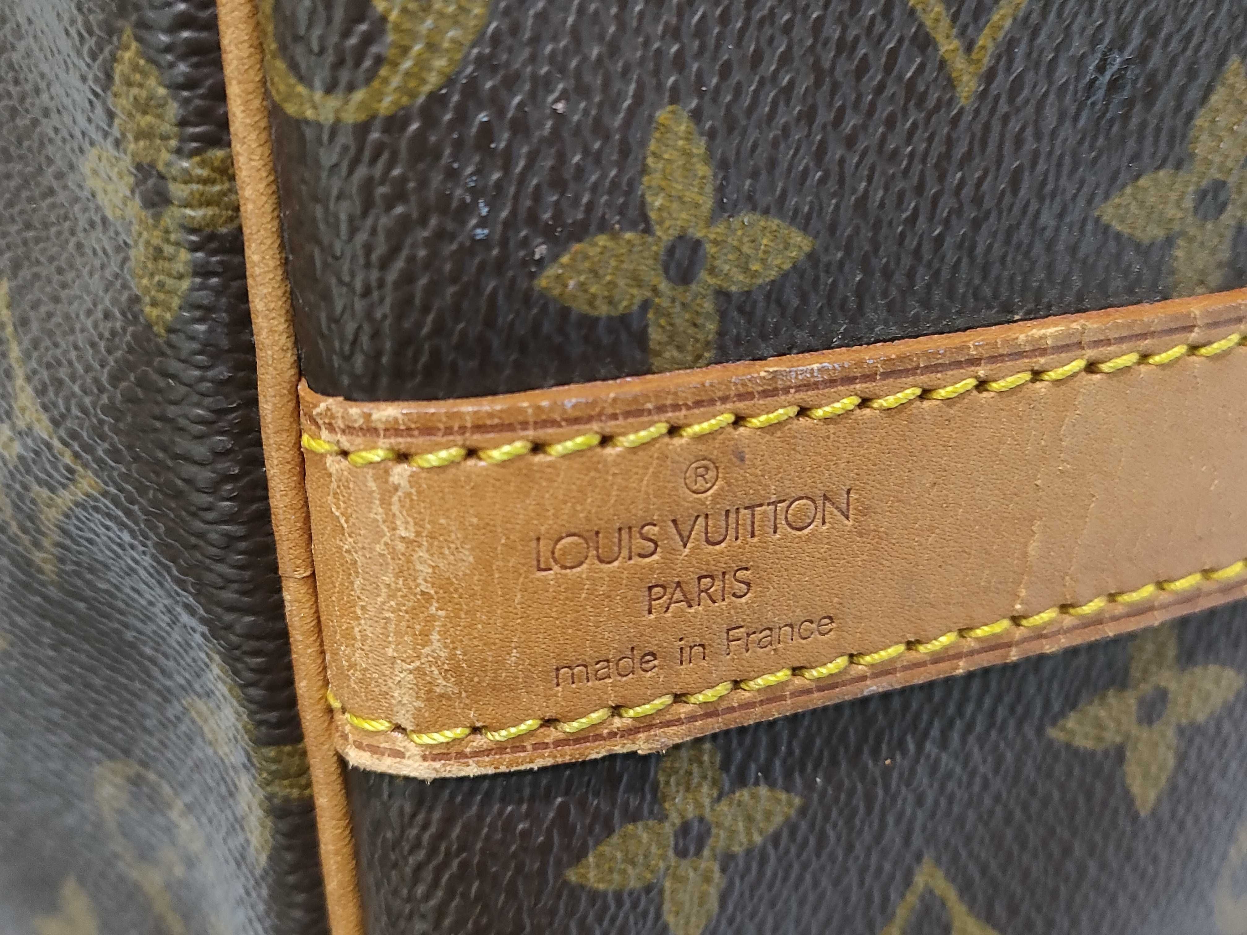 Monogram Keepall Bandoulière 60 M41412 VI0942 Brown Boston Bag — view 11