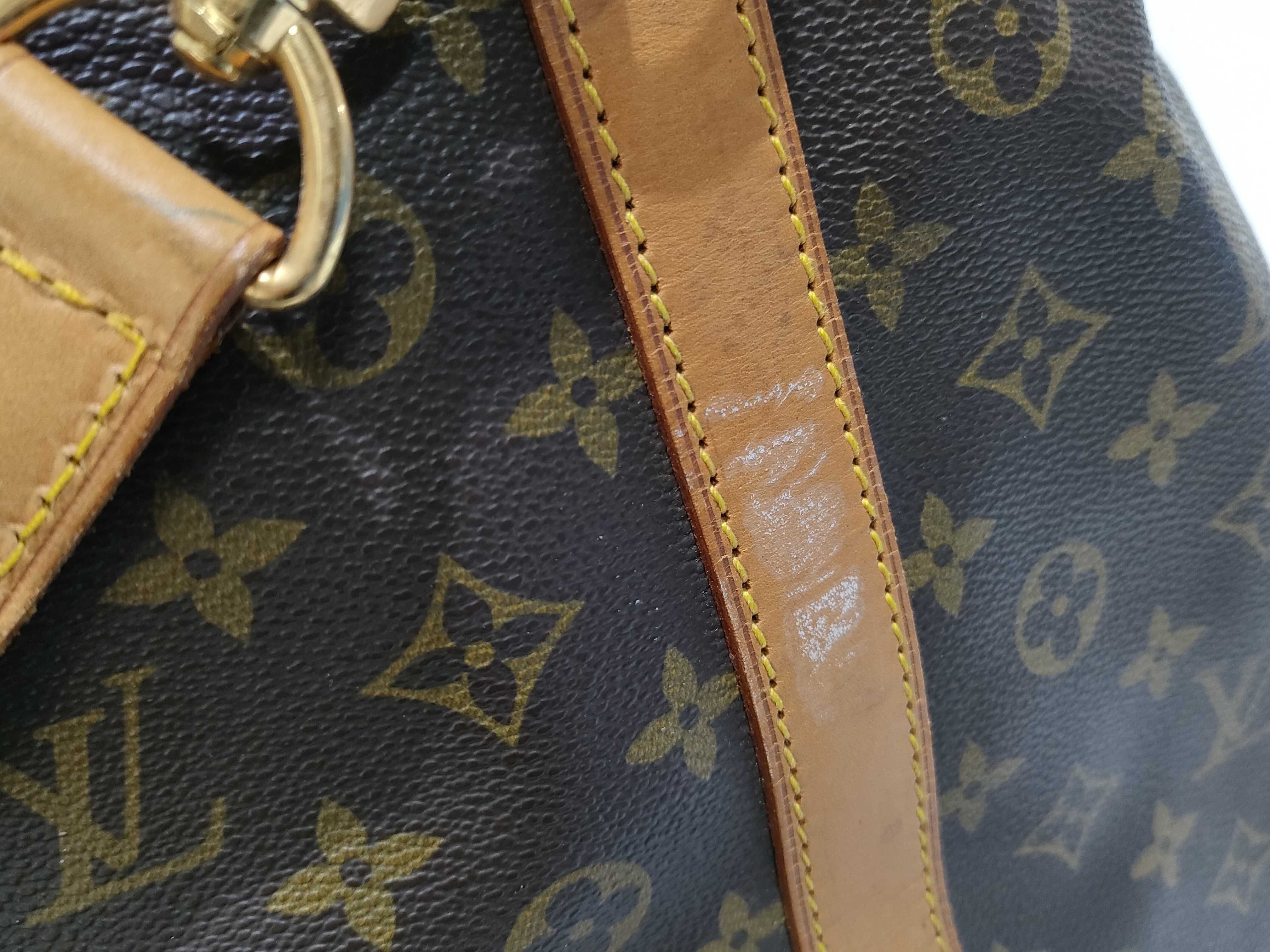 Monogram Keepall Bandoulière 60 M41412 VI0942 Brown Boston Bag — view 12