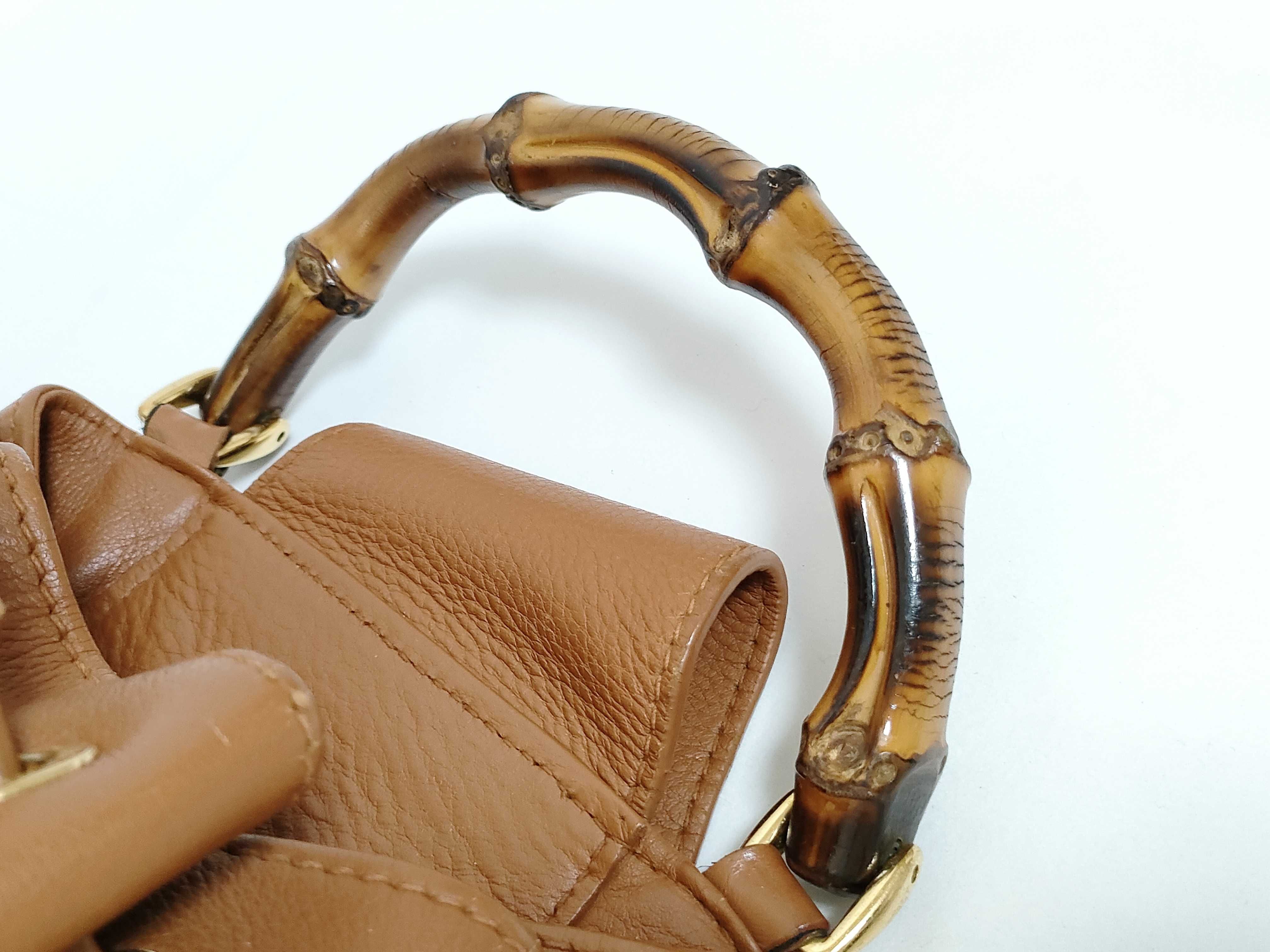 Bamboo Backpack Shoulder Bag — view 6