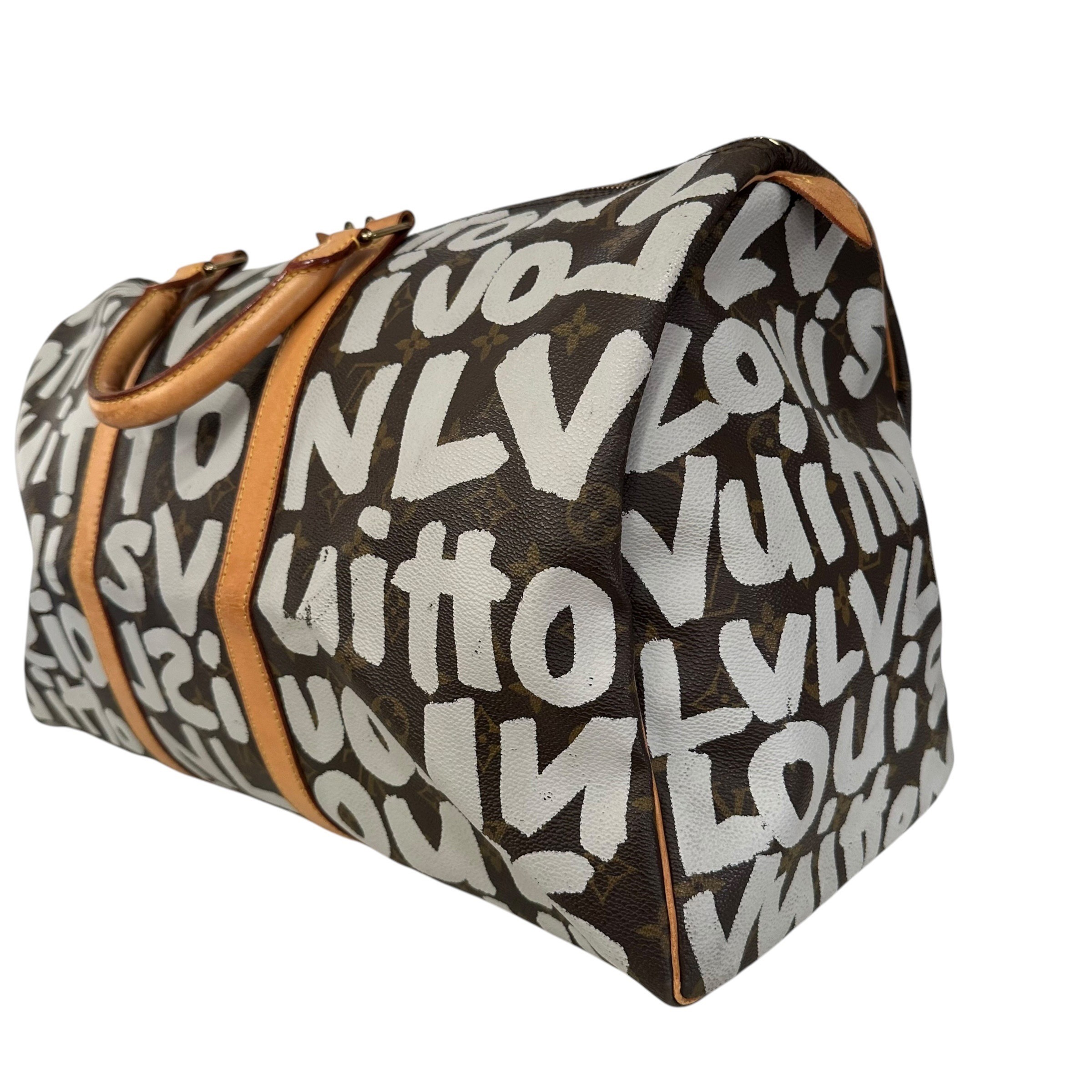 Keepall 50 Monogram Graffiti Boston Bag M92197 FL0041 — view 6