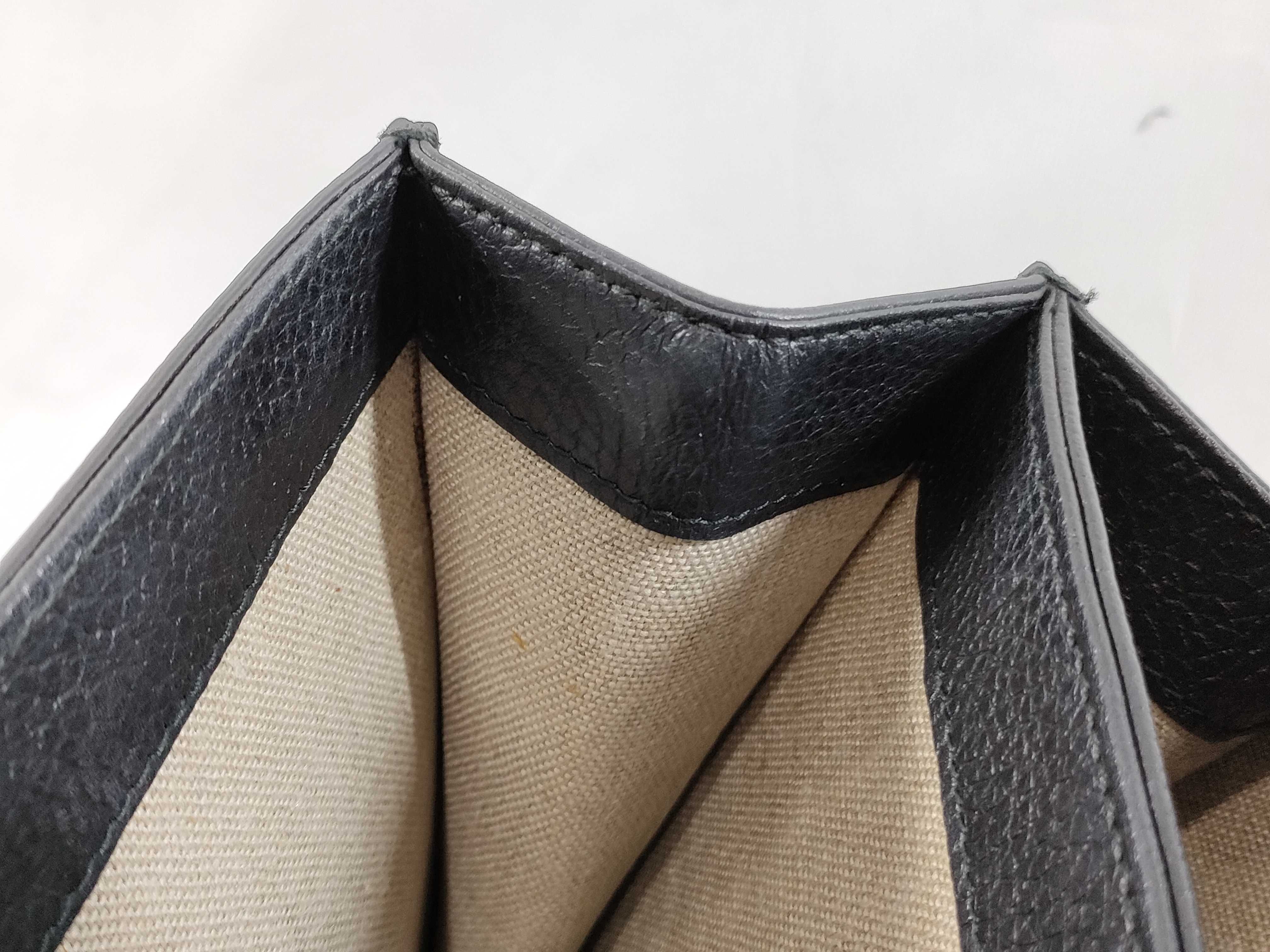 Interlocking GG Chain Bag Black Shoulder Bag — view 9