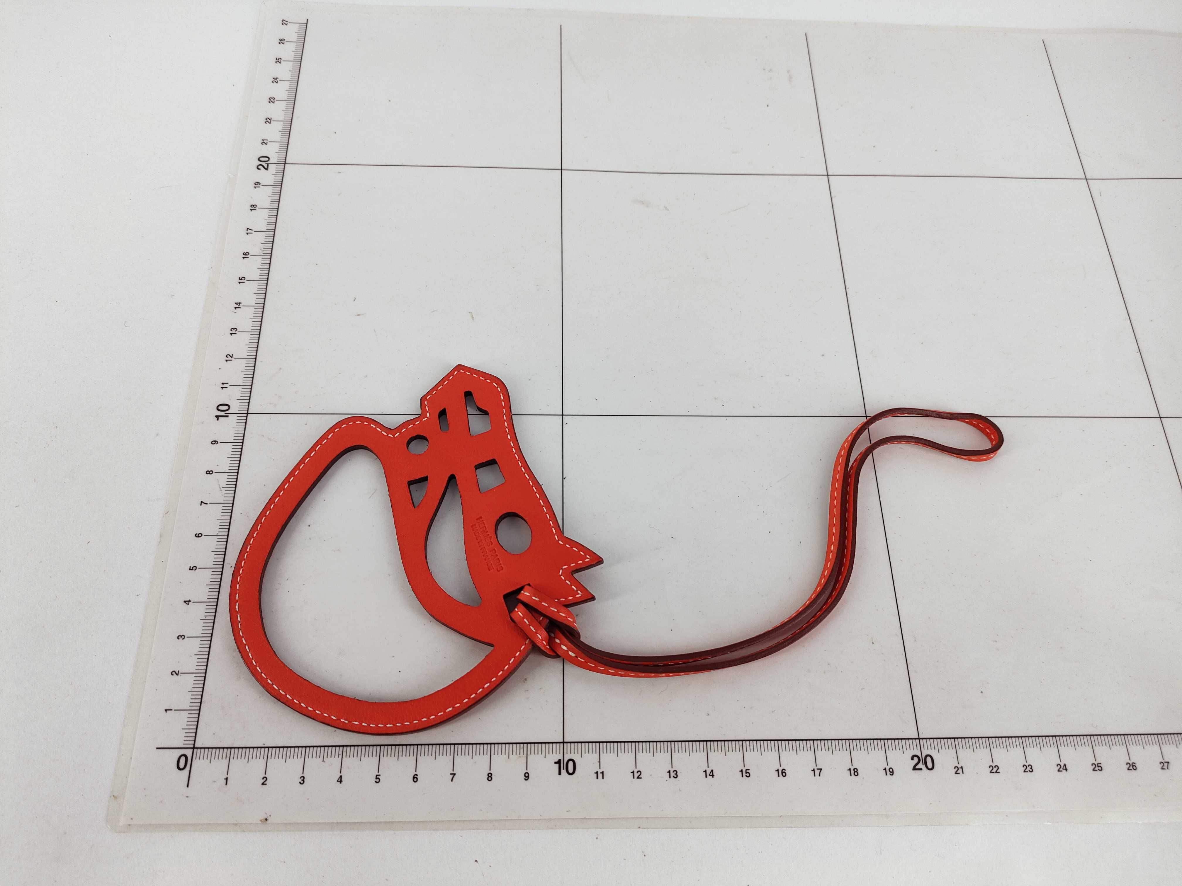 Paddock Cheval Leather Charm — view 9