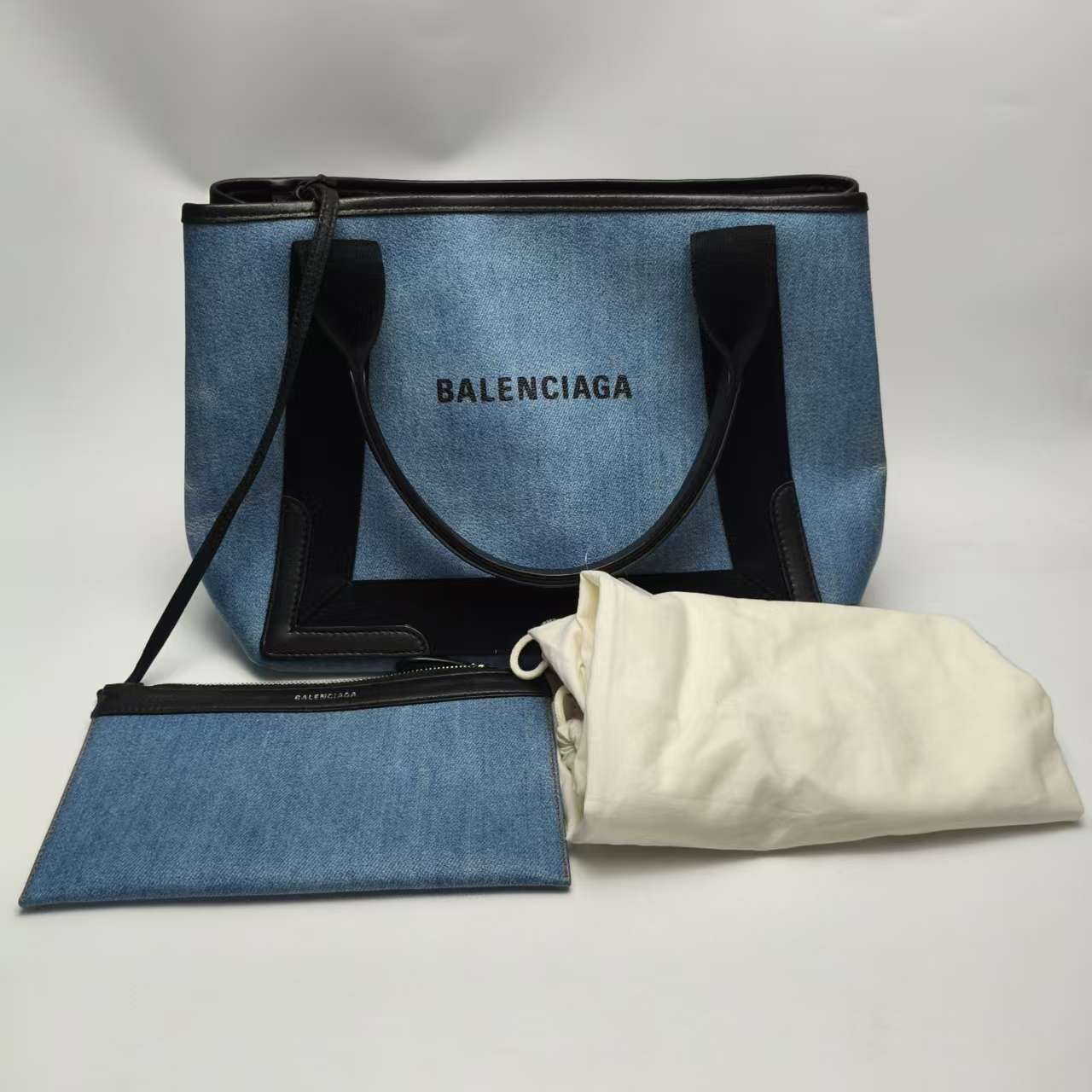 【*Shipped from: China*】BALENCIAGA Cabas PU Handbag — view 2