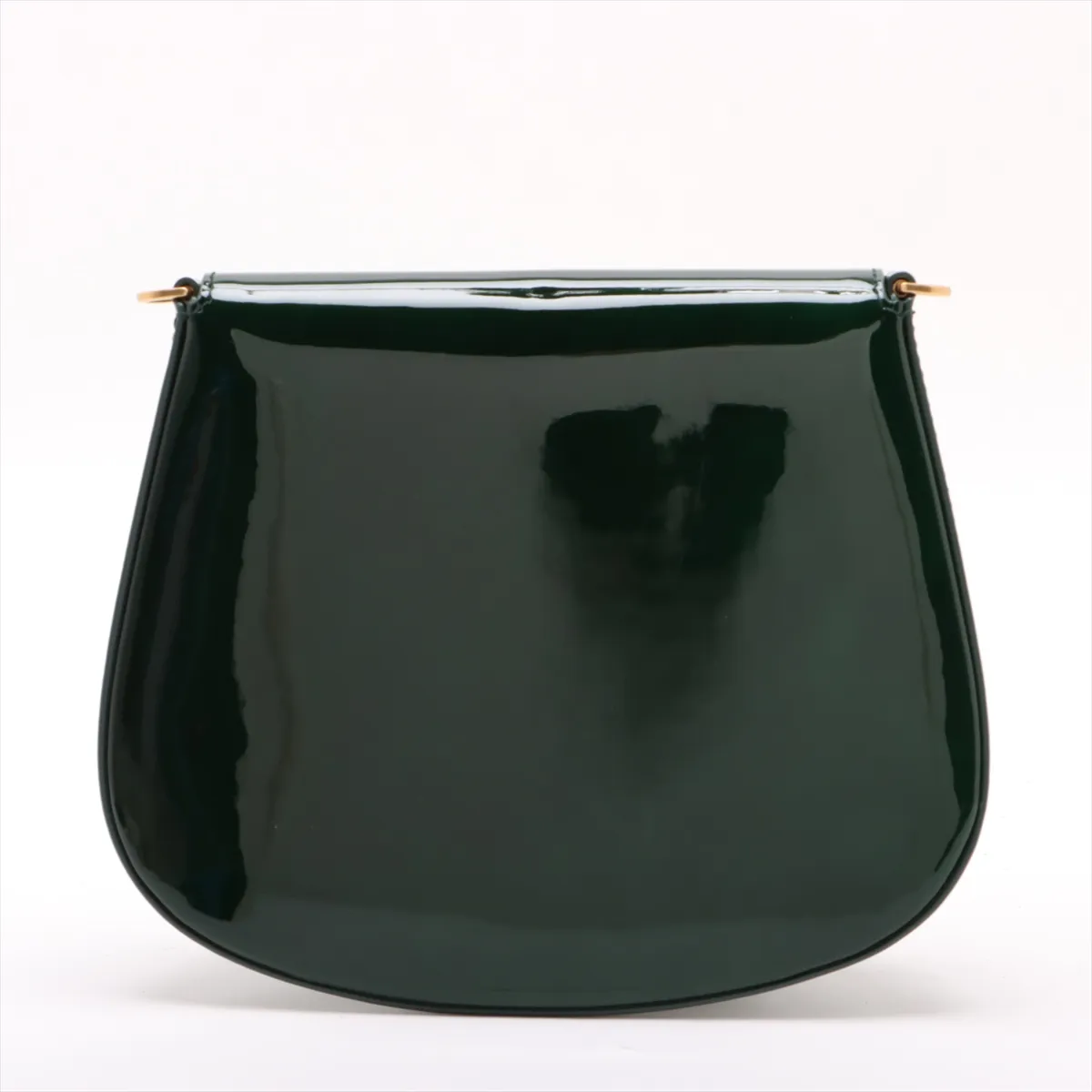 Voltaire Mini Patent Leather Shoulder Bag Green 800846 — view 2