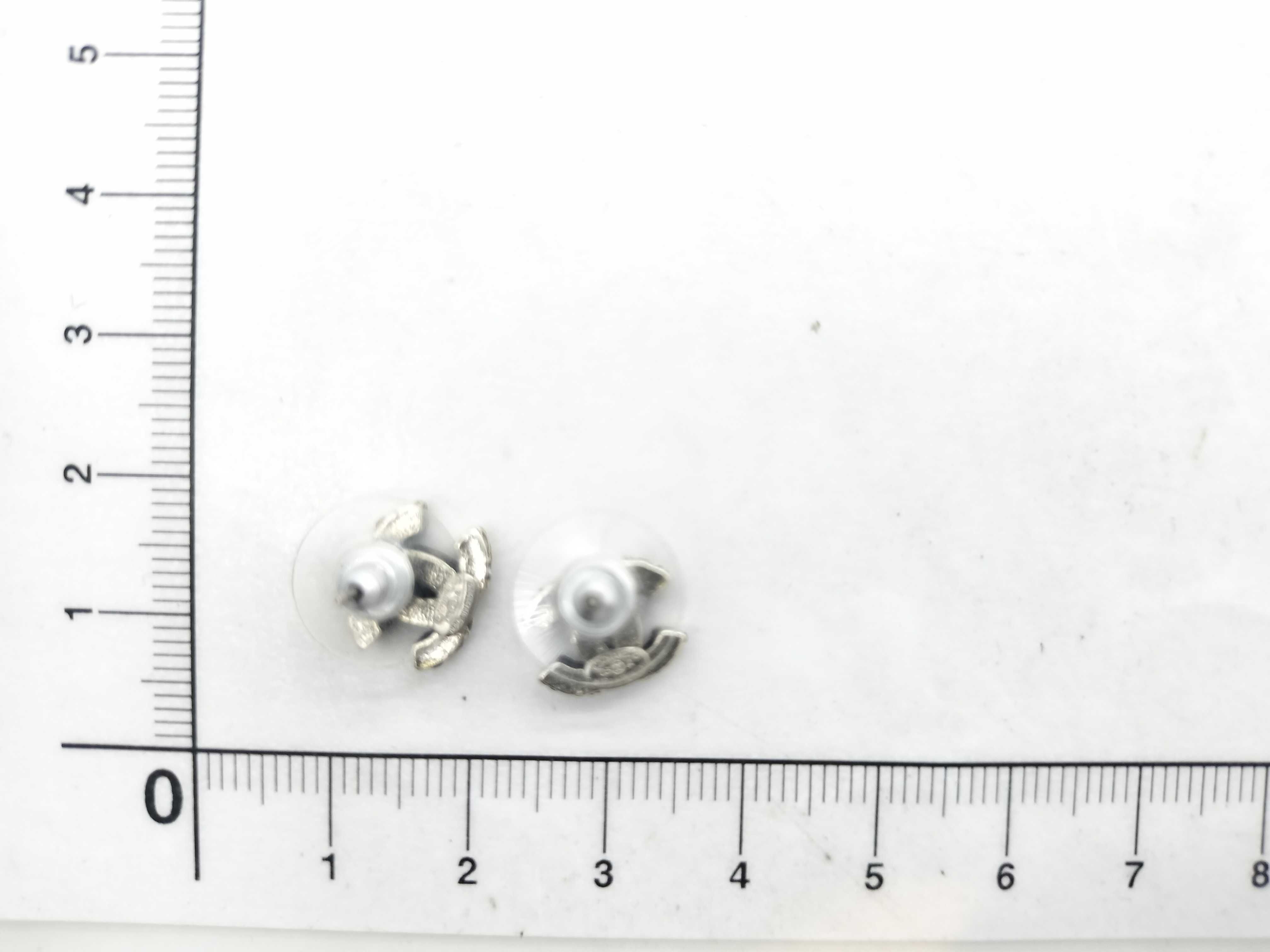 C8 A Earrings, Coco Mark Rhinestone Earrings — view 8