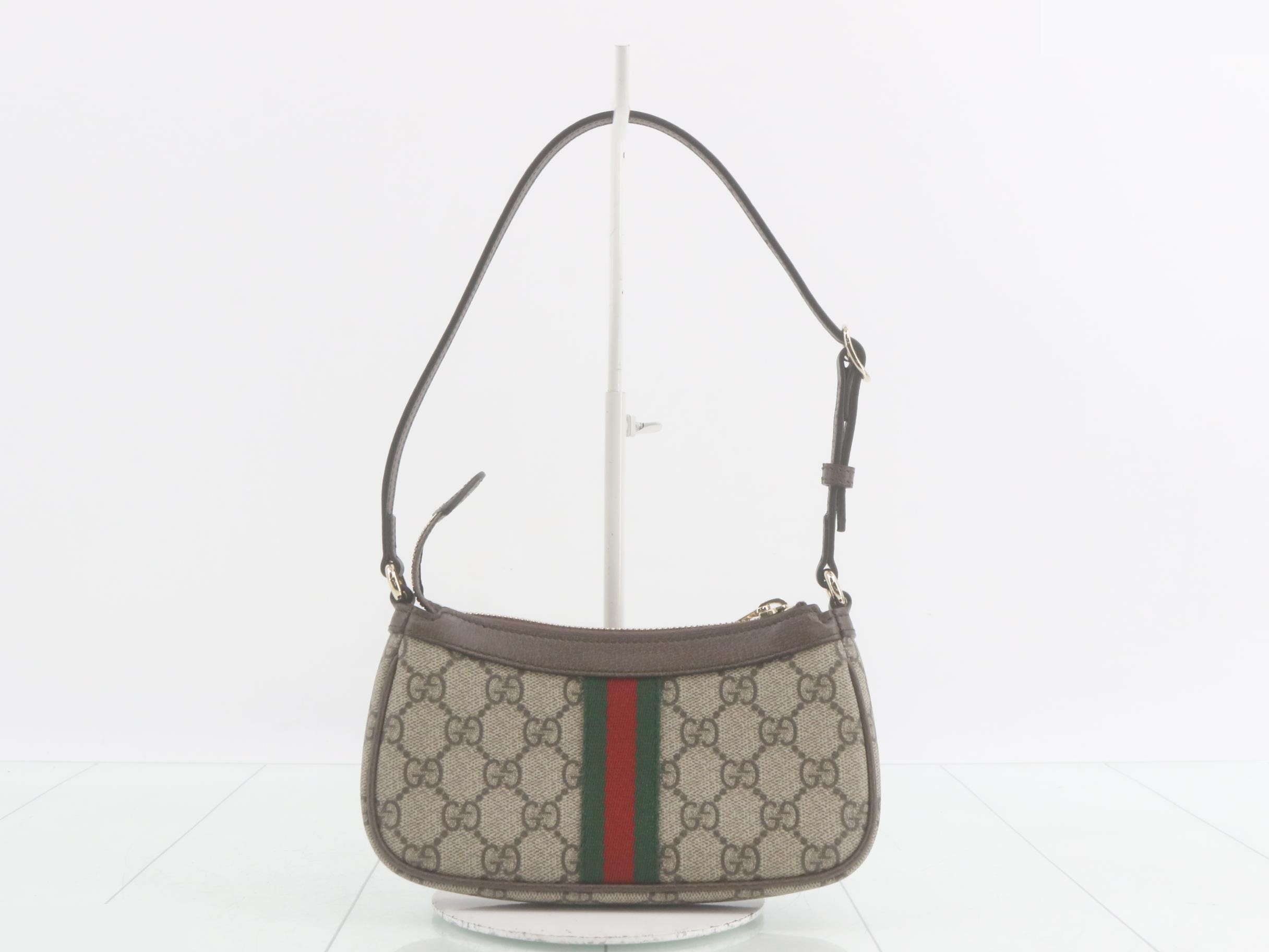 GG Supreme Ophidia One-Shoulder Mini Shoulder Bag (Unused) — view 2