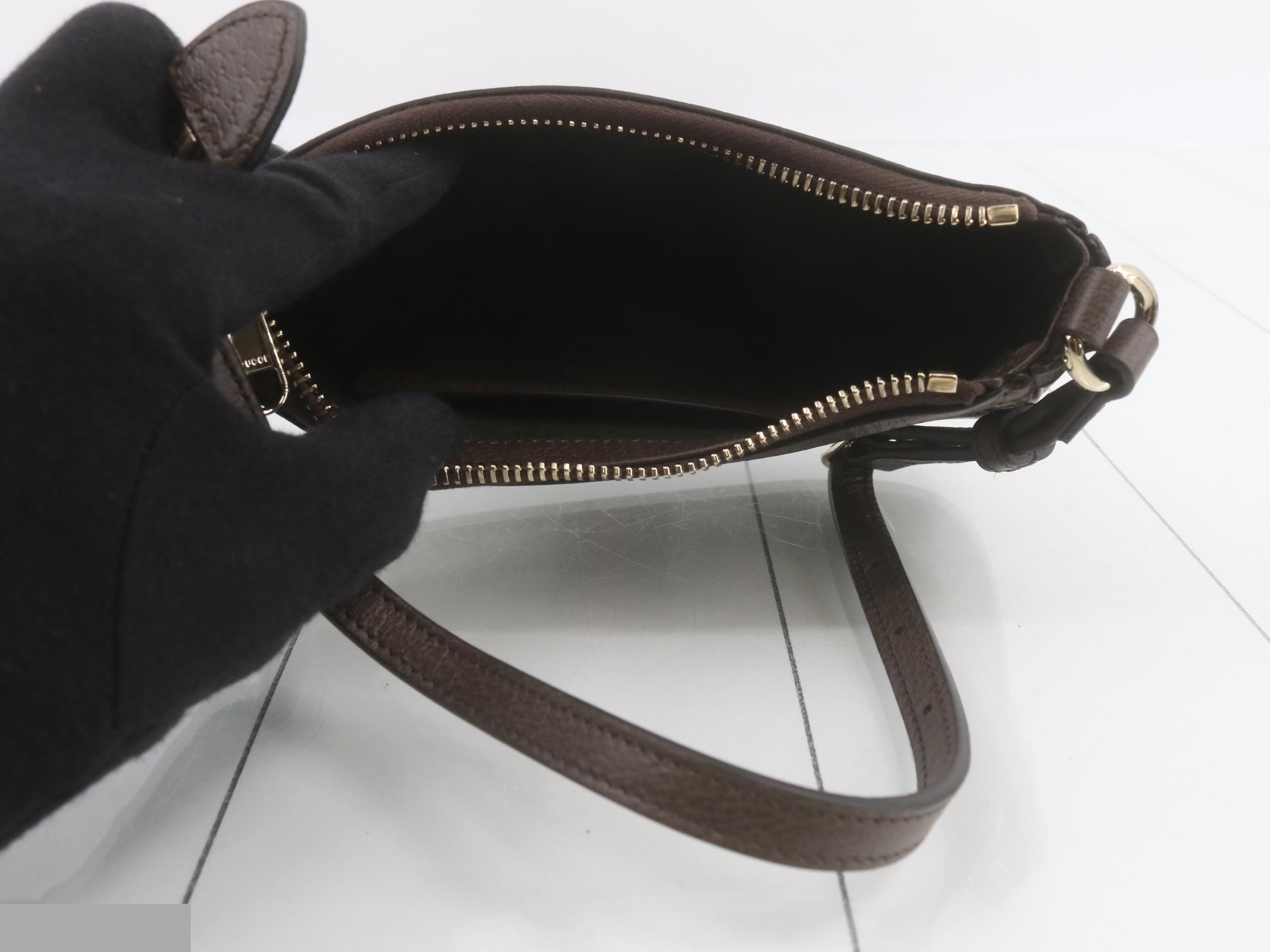 GG Supreme Ophidia One-Shoulder Mini Shoulder Bag (Unused) — view 4