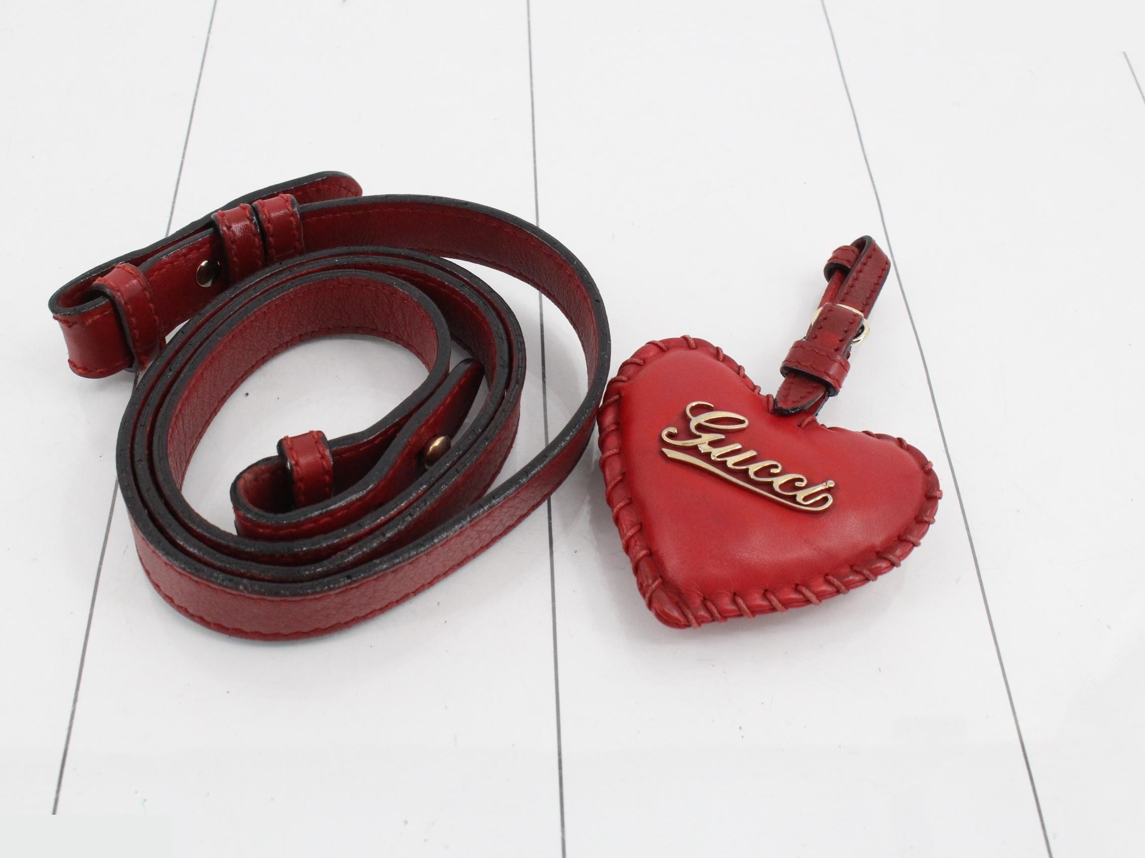 shoulder bag for women, Valentine's Day limited edition, red, heart design. — view 7