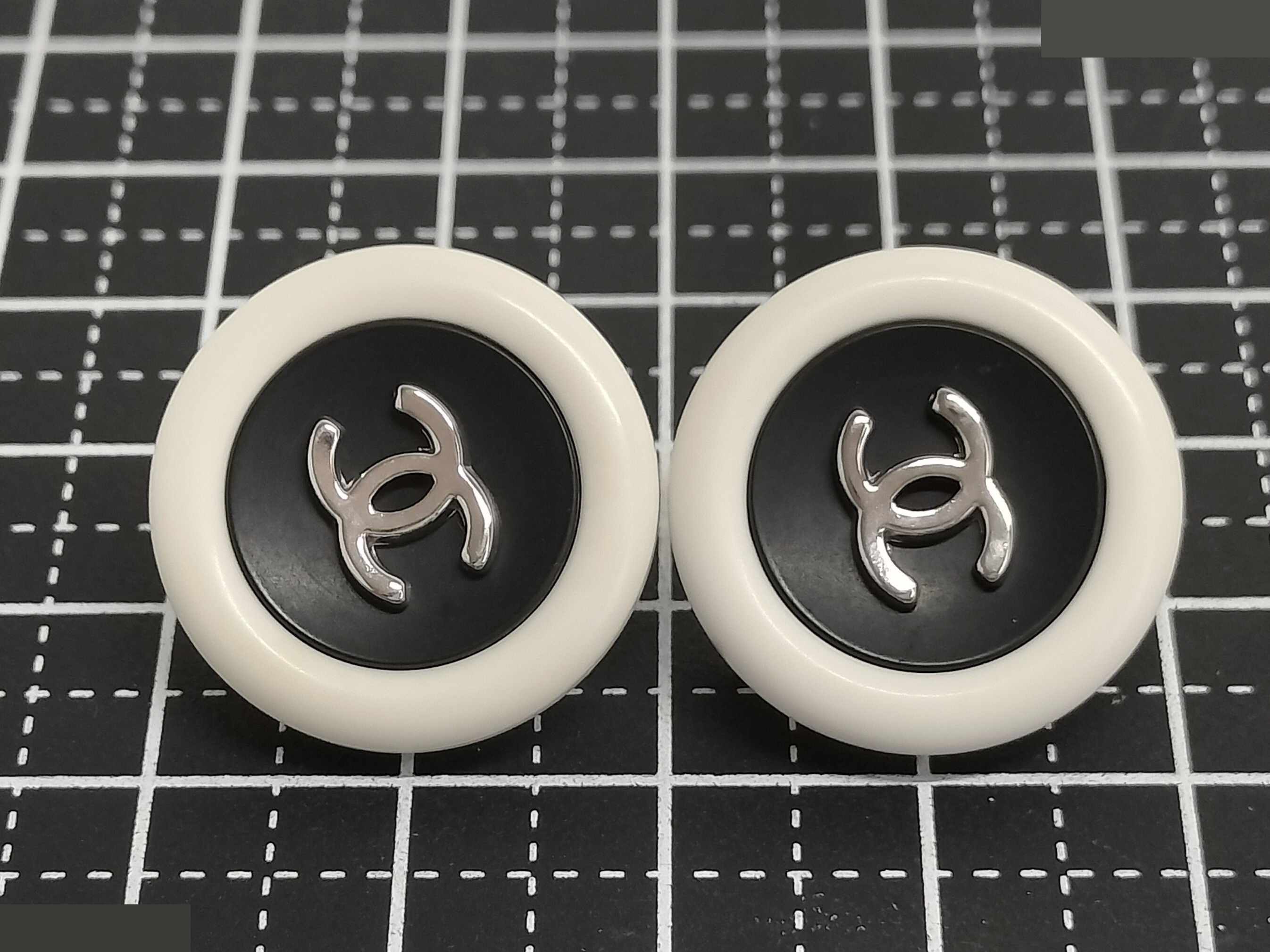 Coco Bicolor Silver Earrings — view 8