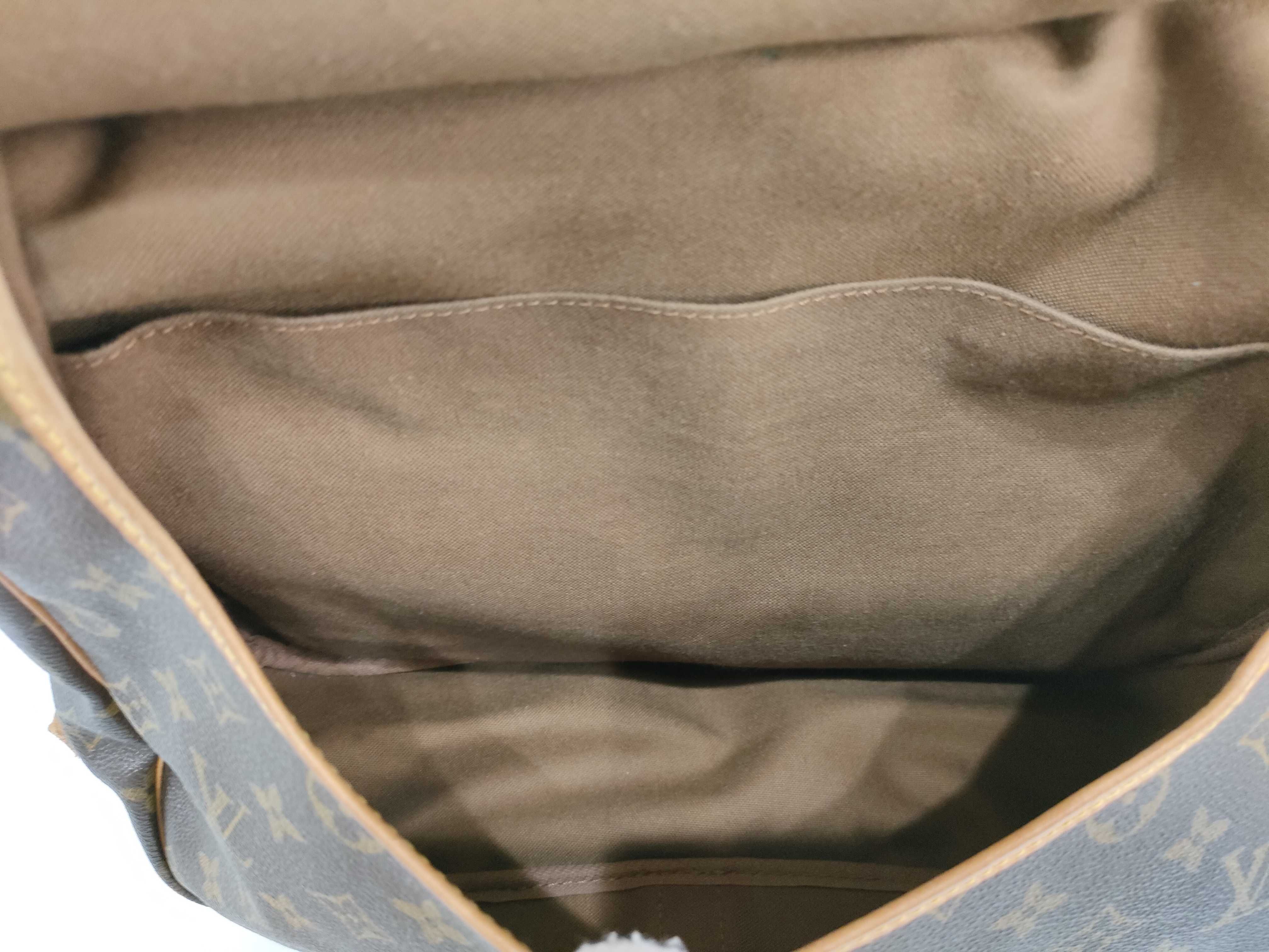 Monogram Louis Vuitton Saumur Shoulder Bag — view 12