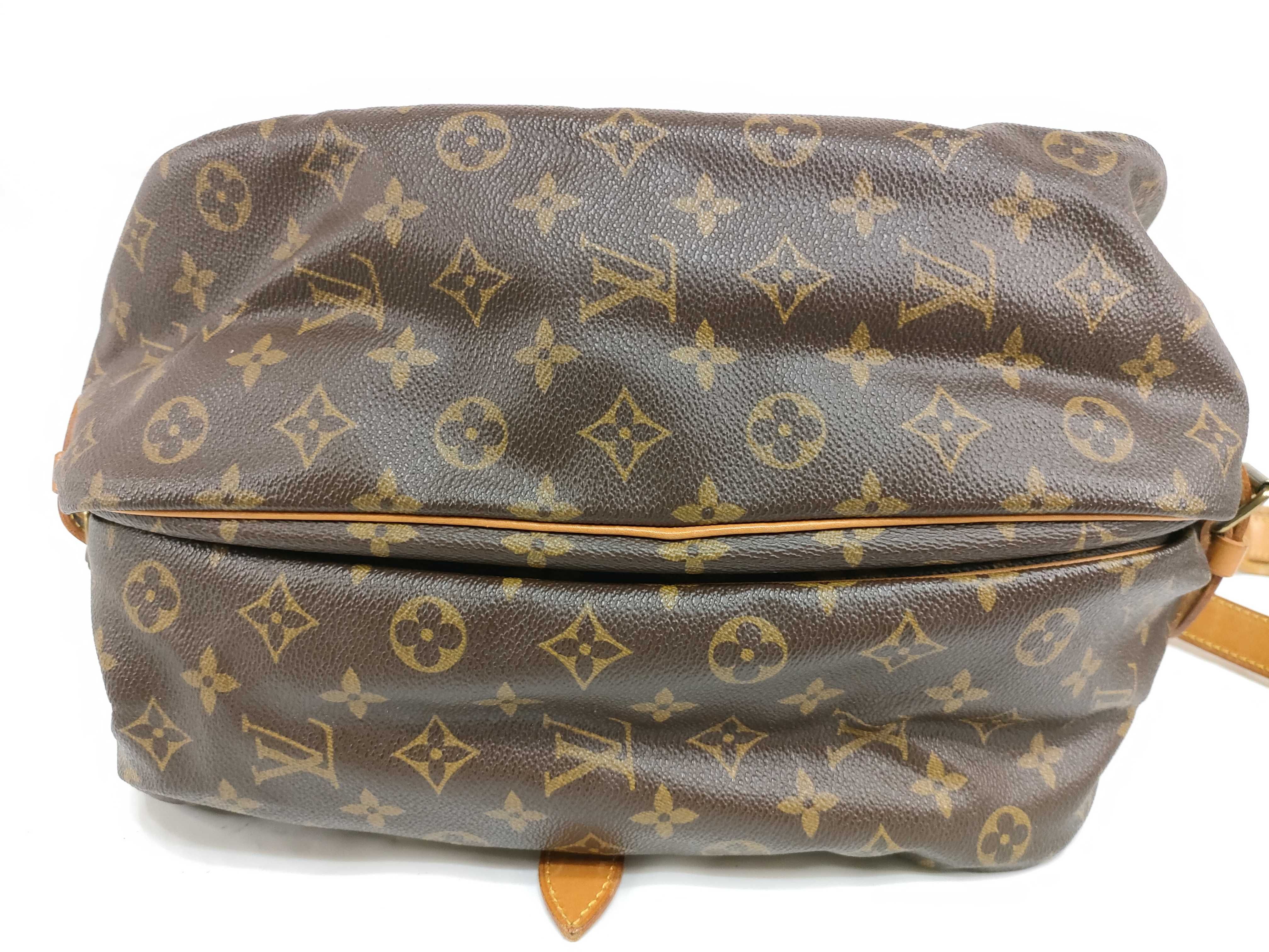 Monogram Louis Vuitton Saumur Shoulder Bag — view 6