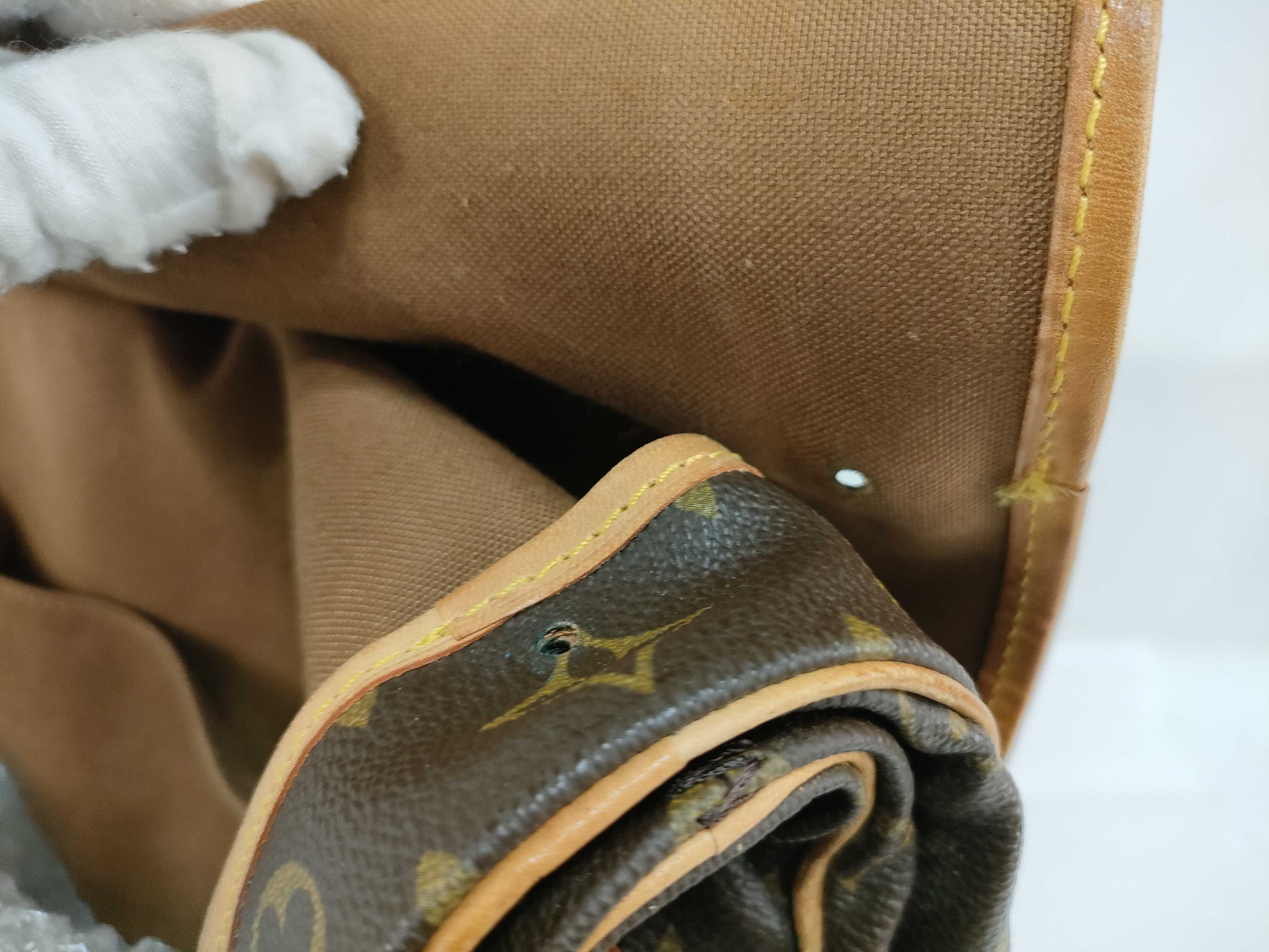 Monogram Louis Vuitton Saumur Shoulder Bag — view 10