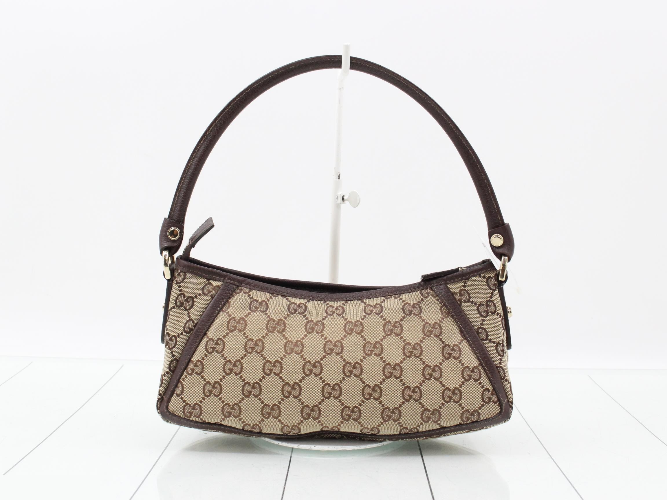 Abbey One-Shoulder Bag, Dark Brown, 130939 — view 2