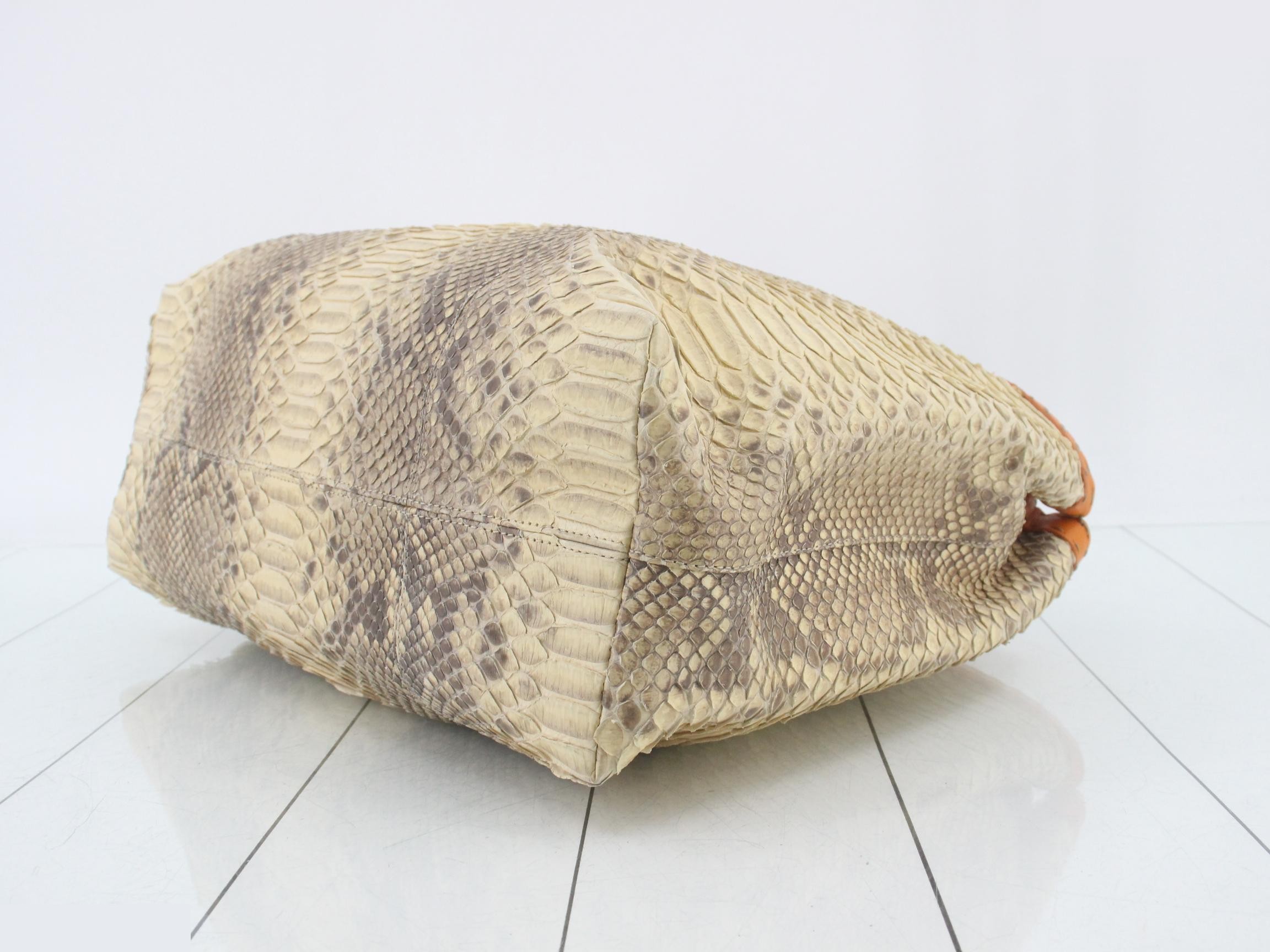 Selleria Python Tote Bag — view 6